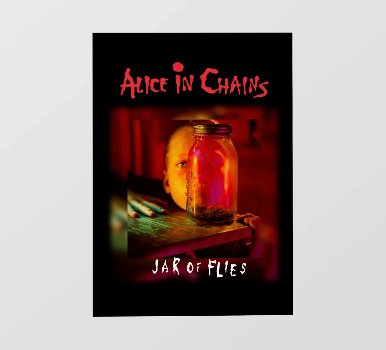Alice in Chains Jar of Flies pellicola backlit da Musadad Shop