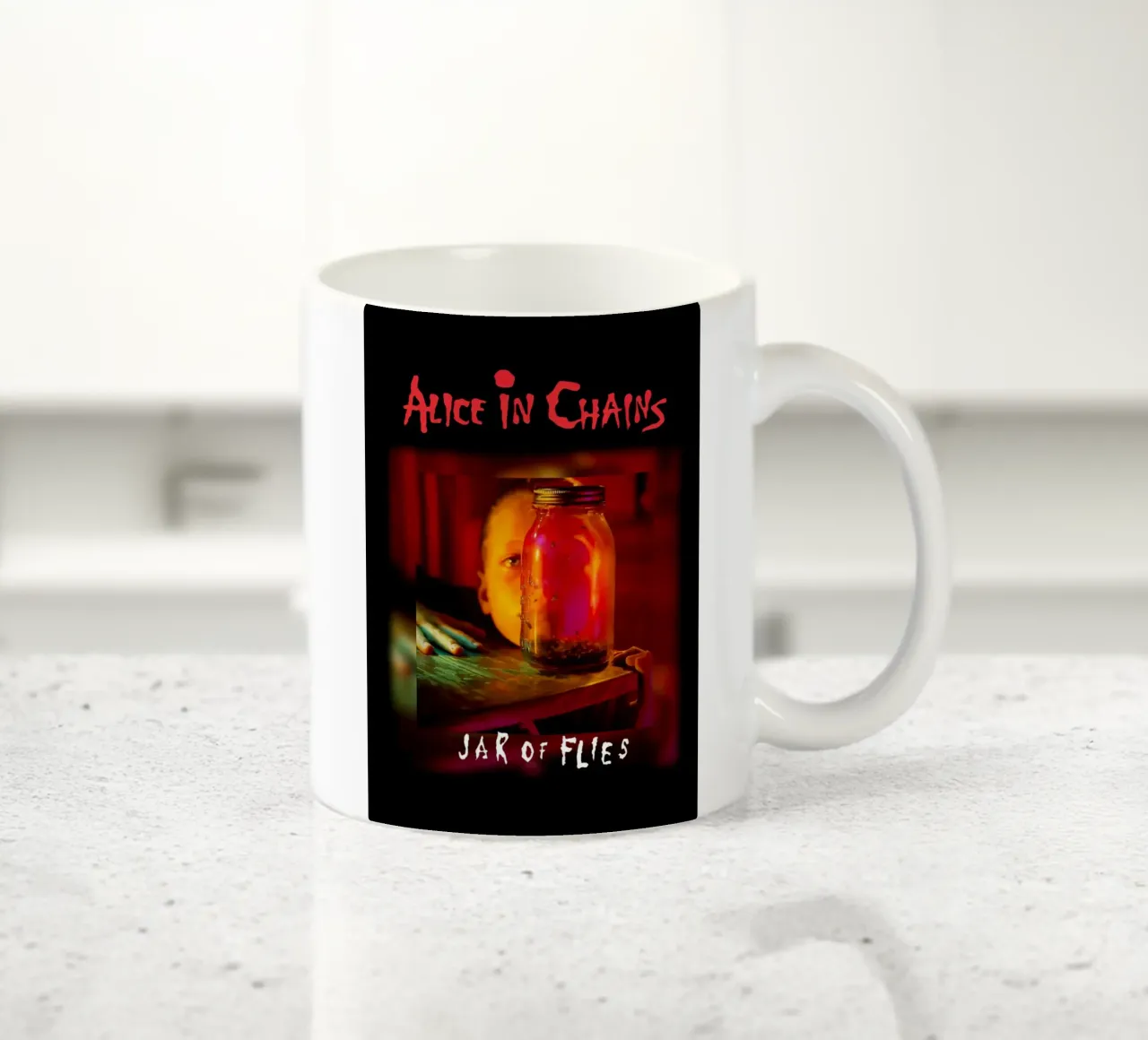 Alice in Chains Jar of Flies tazza in ceramica da Musadad Shop