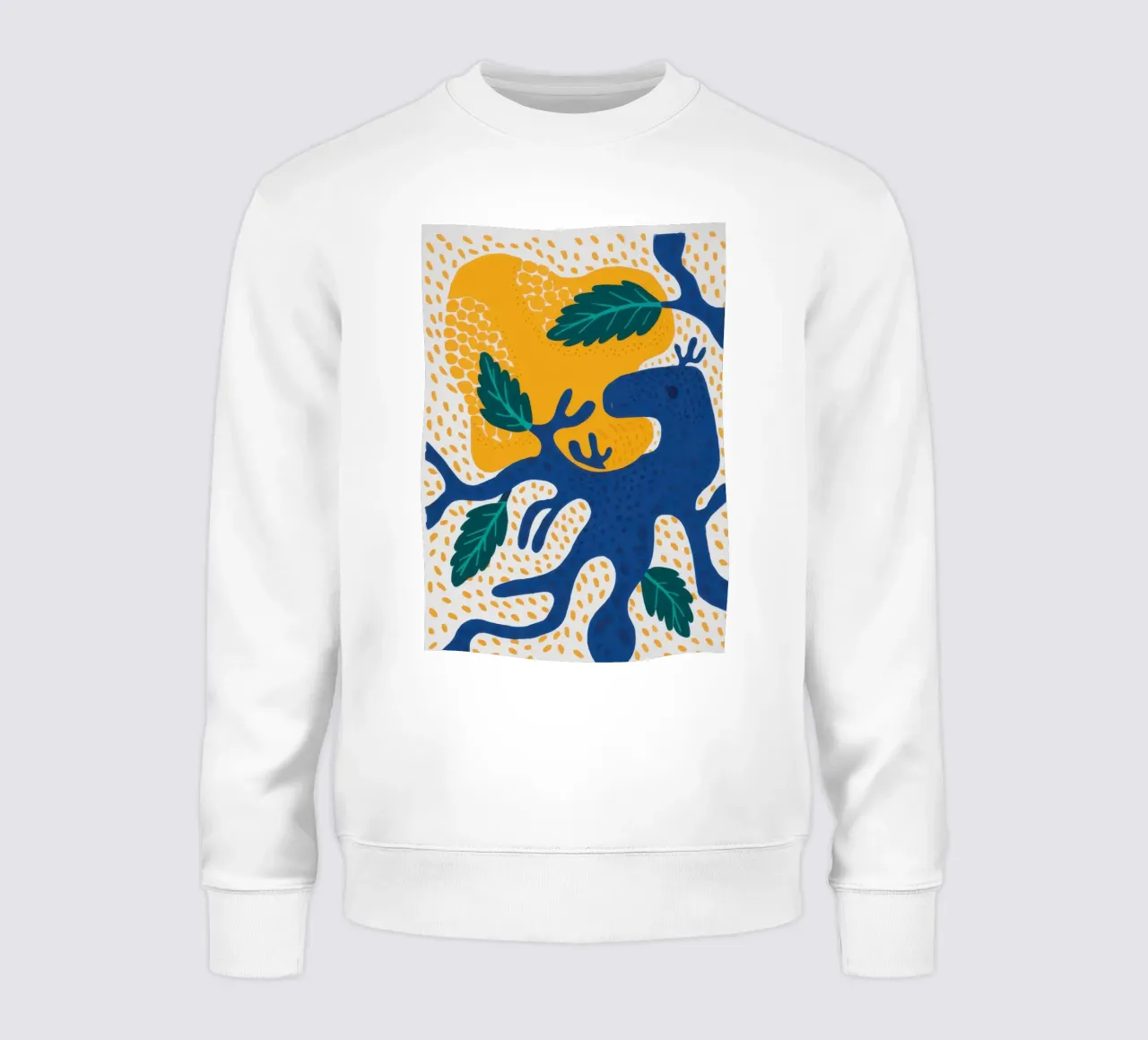 Orgullo de pavo real abstracto sudadera de Veil Maya