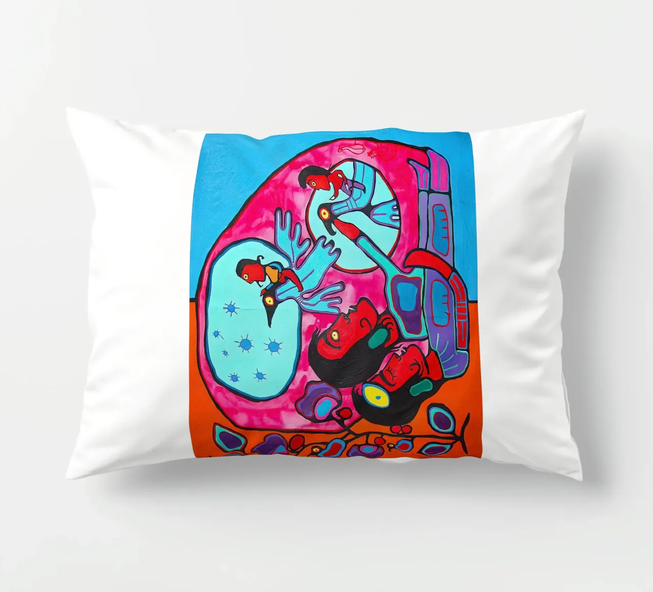Il sognatore Morrisseau cuscino da ARTMAIACREATION
