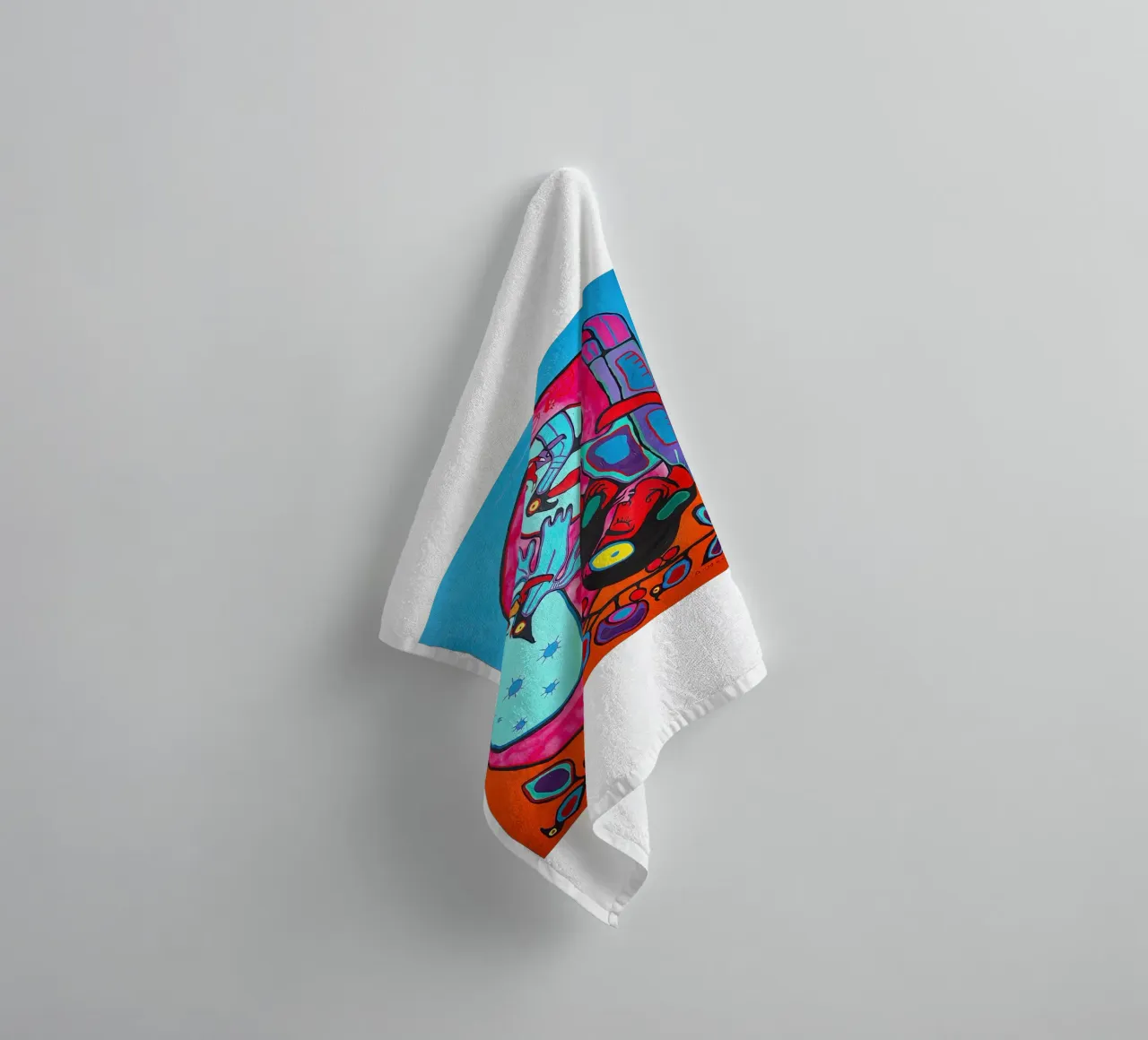 Il sognatore Morrisseau asciugamano da bagno da ARTMAIACREATION