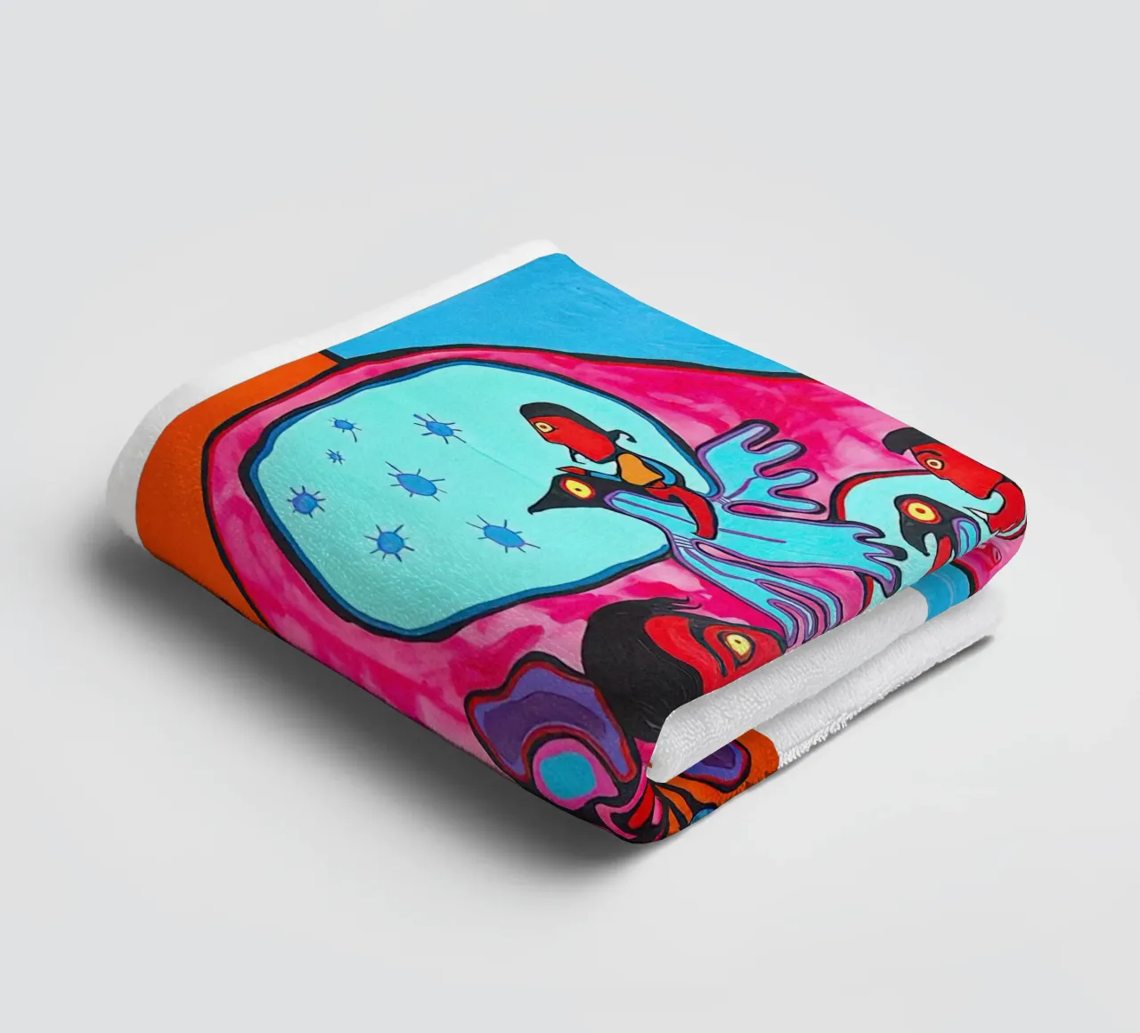 Il sognatore Morrisseau asciugamano da bagno da ARTMAIACREATION