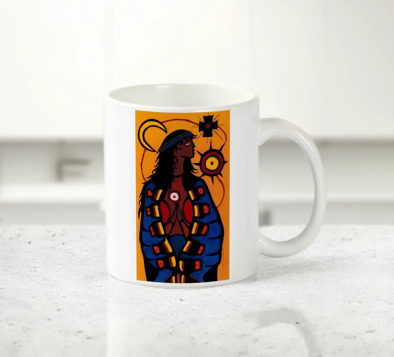 La Vierge Marie mug en céramique de ARTMAIACREATION