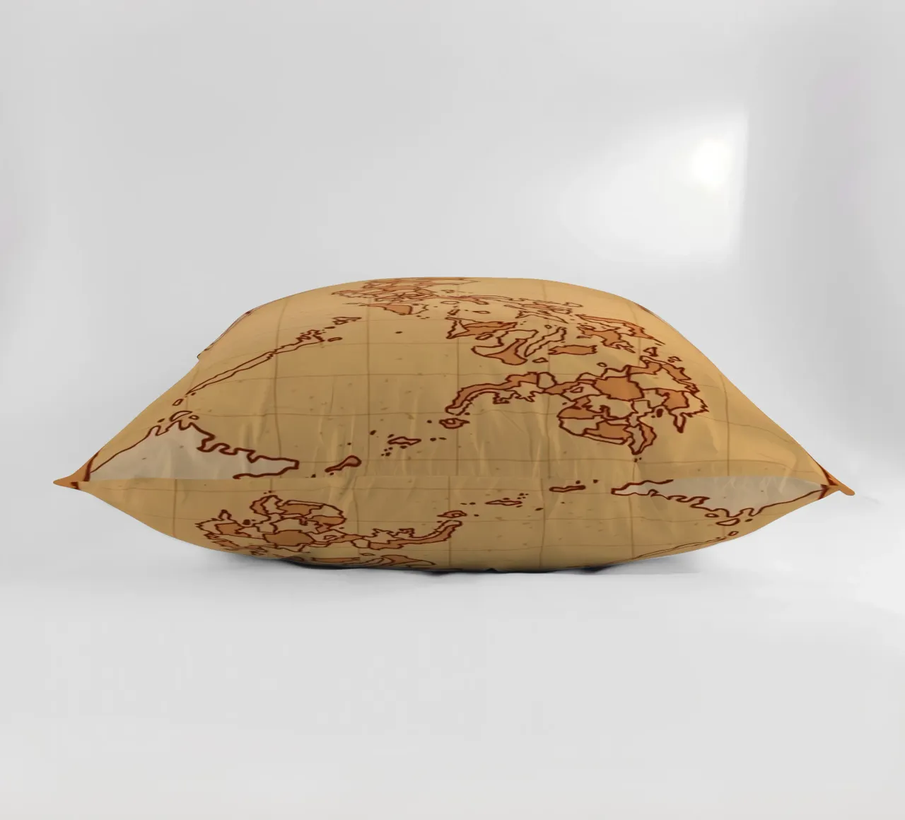 Poster con mappa delle Filippine cuscino da James shop