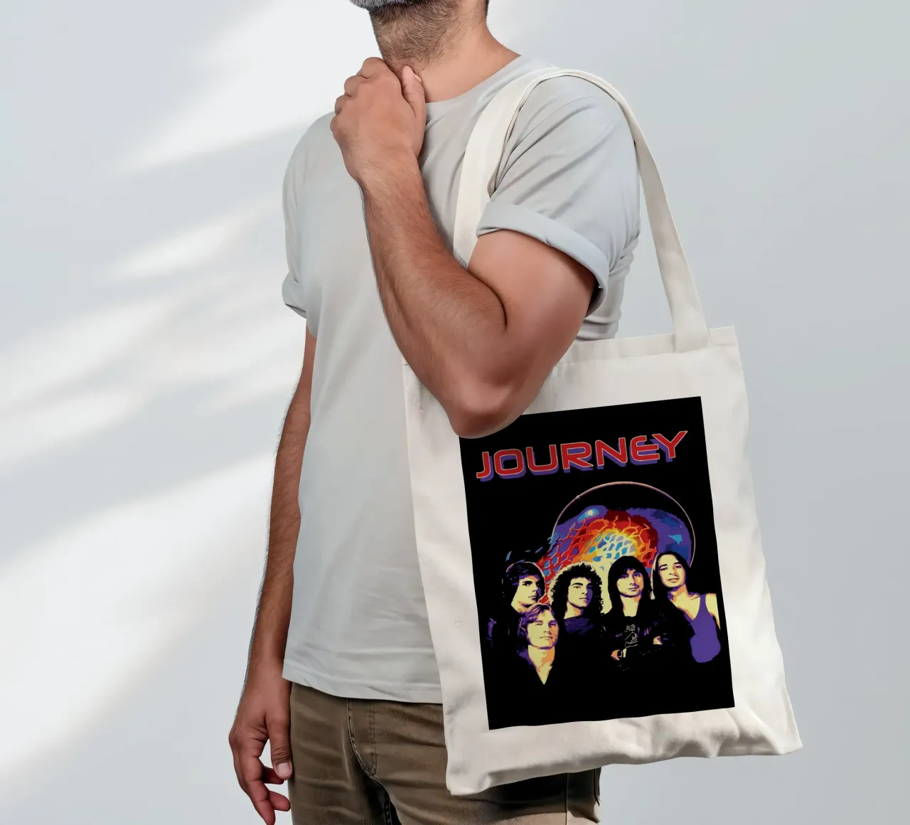 Journey wallpaper tote bag de Musadad Shop