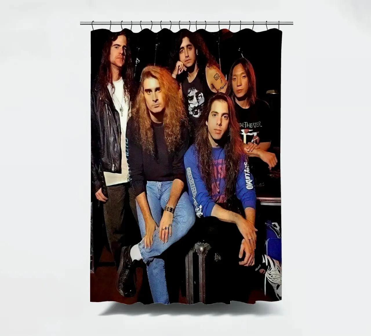 Dream Theater 1993 shower curtain by Musadad Shop