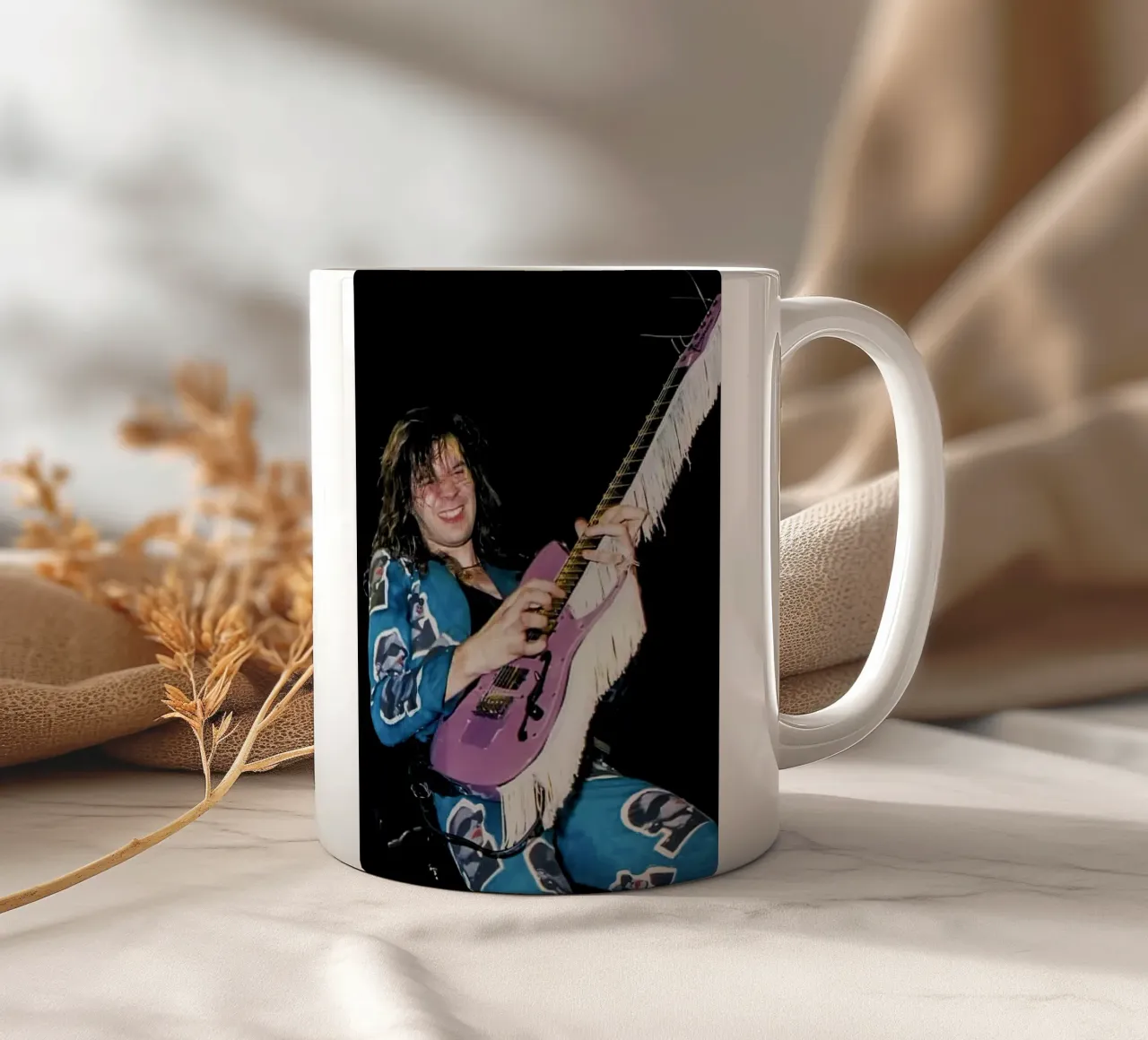 Paul Gilbert ceramic mug by Musadad Shop