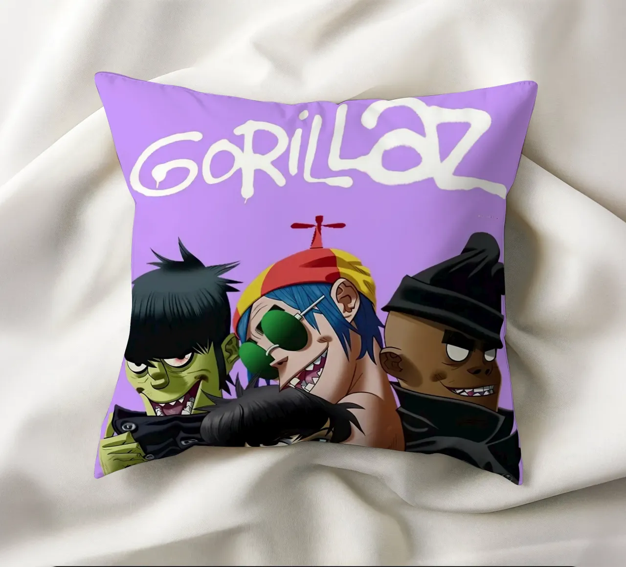 Gorilazz cuscino da Musadad Shop