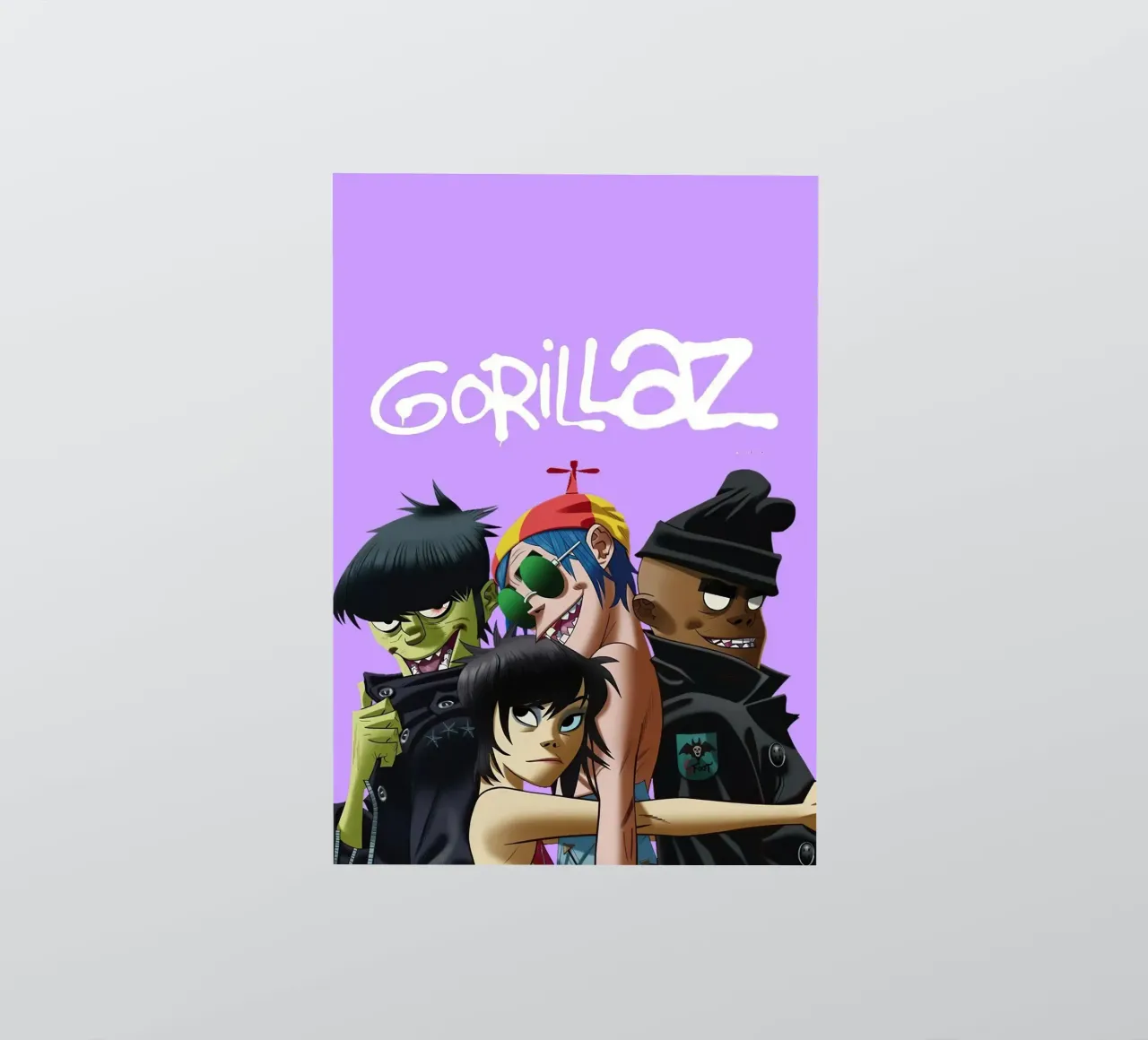 Gorilazz sticker by Musadad Shop
