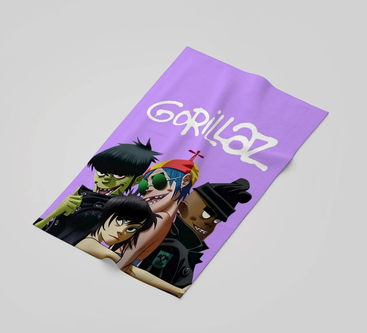 Gorilazz strandhanddoek van Musadad Shop