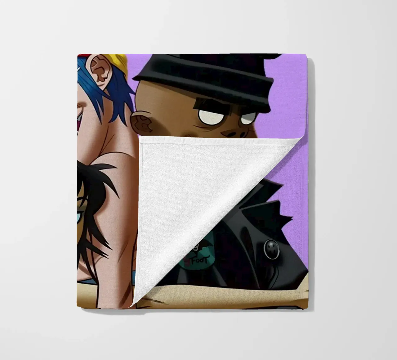 Gorilazz strandhanddoek van Musadad Shop