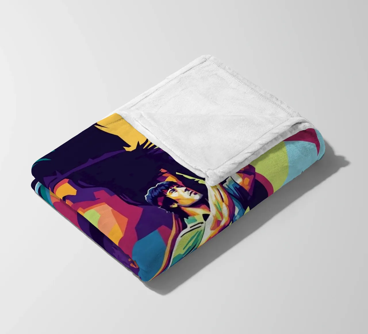 Sylvester Stallone - John Rambo art (1) coperta in pile da Hantamrata