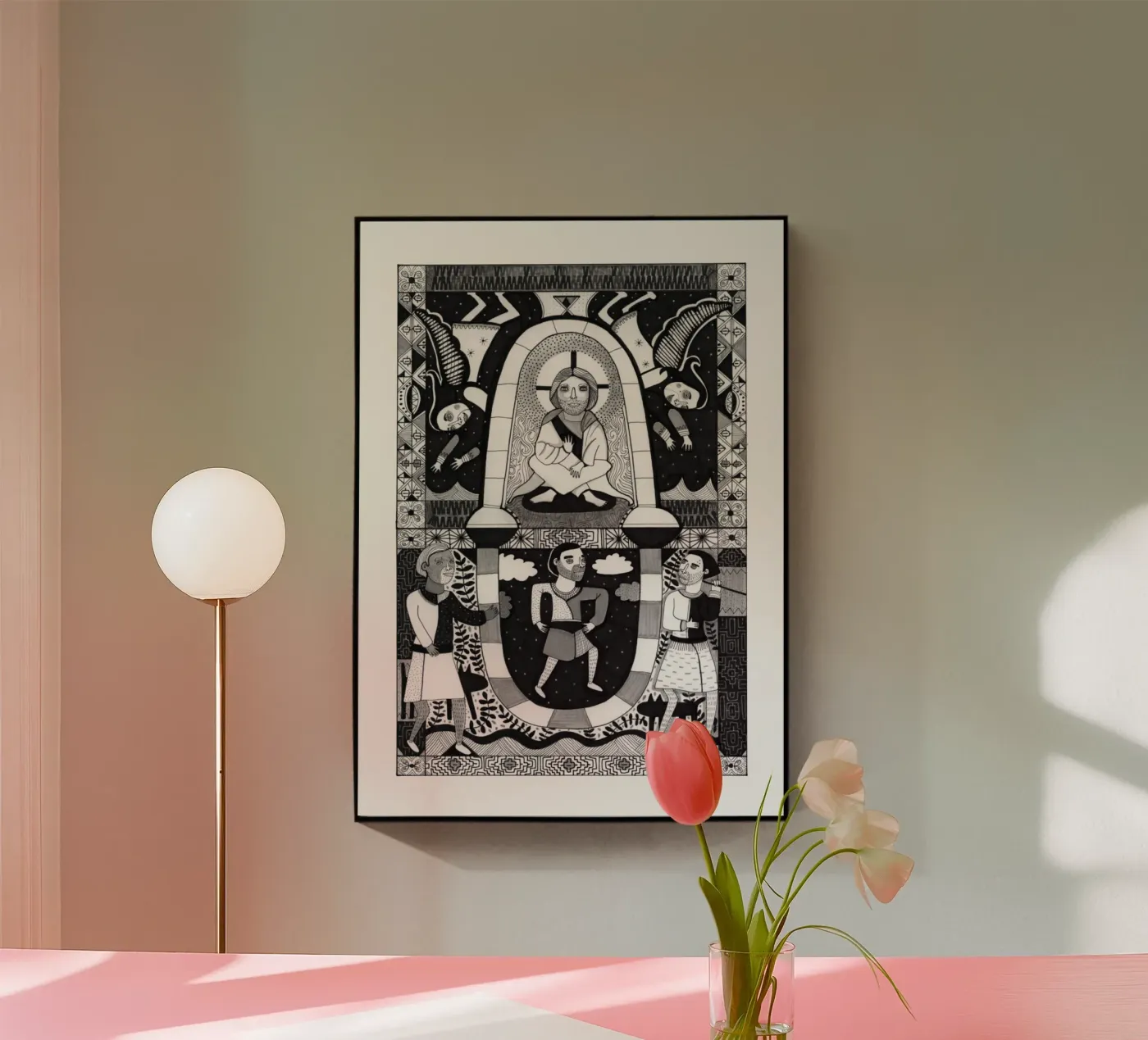 Holy Acryl-Glas von Studio Teer