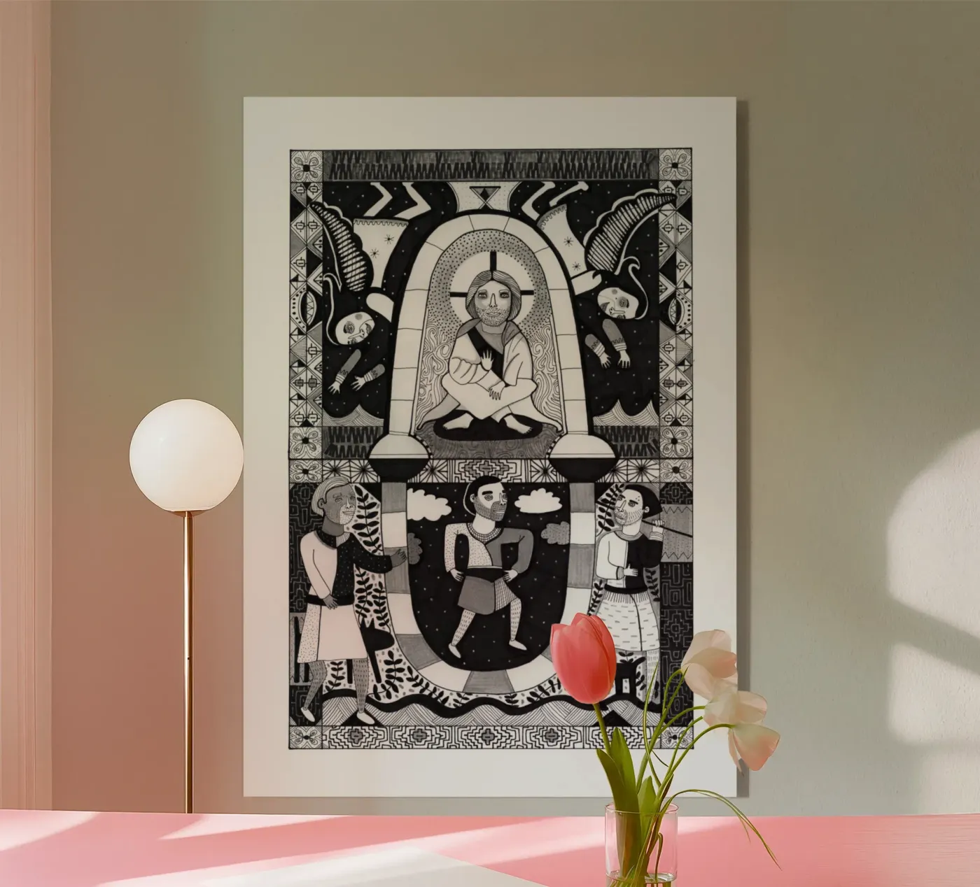 Holy acryl van Studio Teer