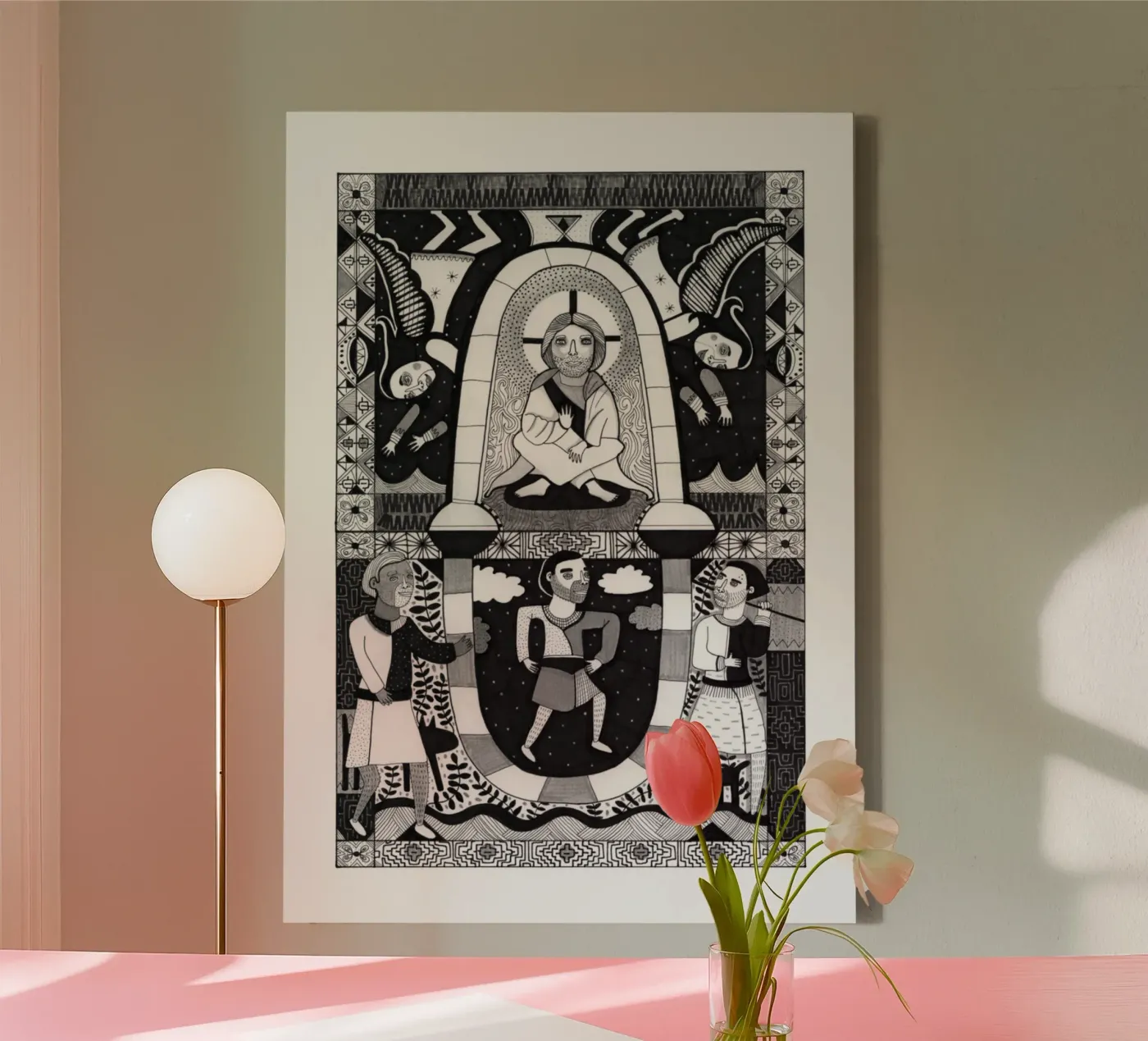 Holy canvas by Studio Teer