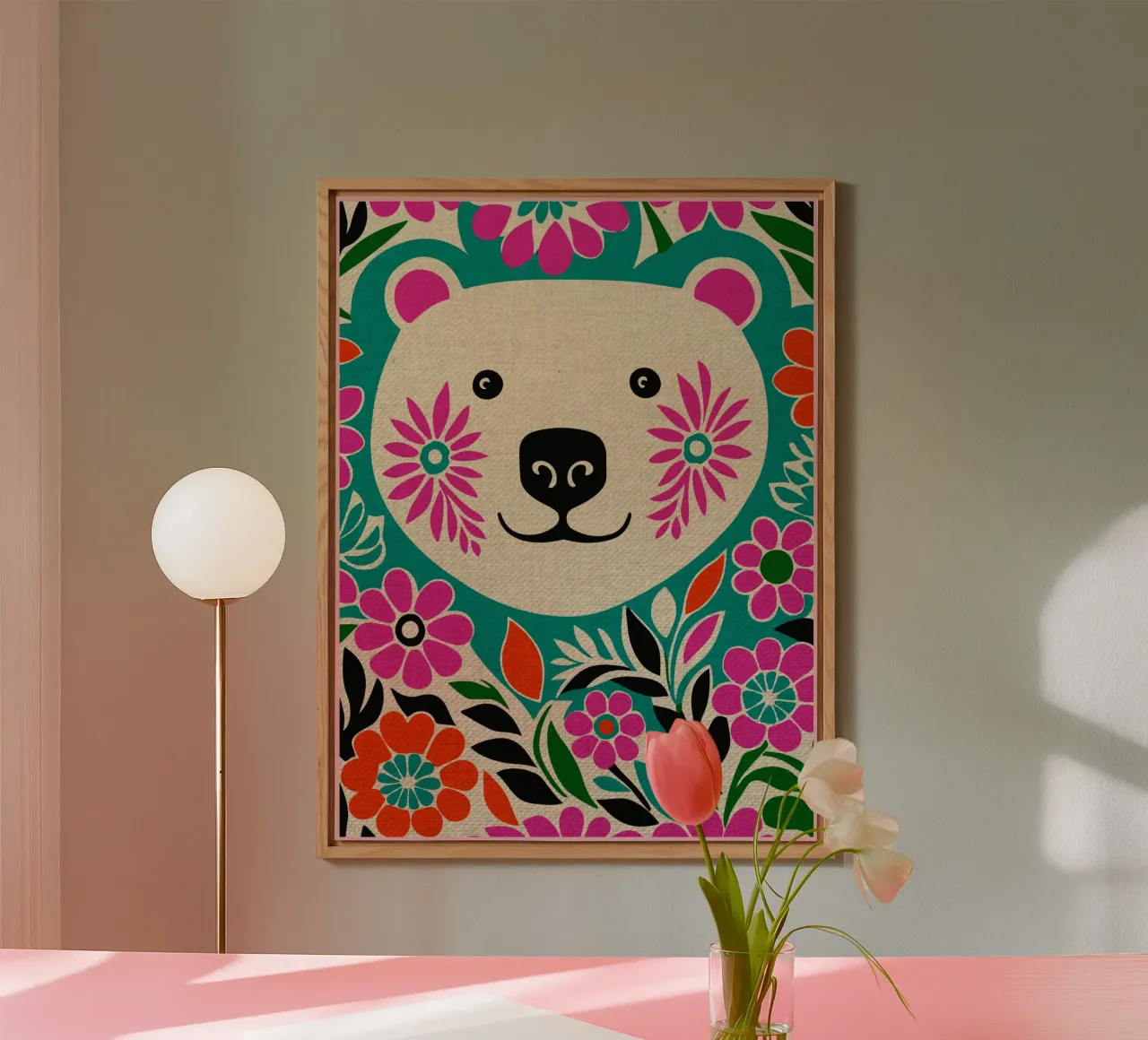 Piccolo orso boemo alluminio dibond da GaryStudio