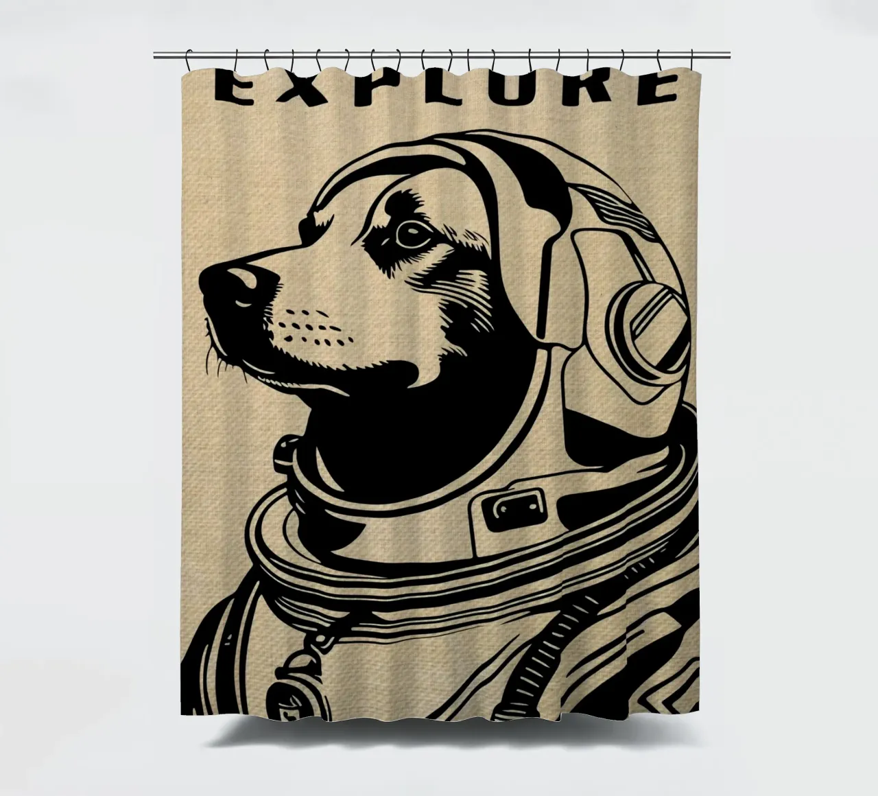 Esploratore Laika tenda da doccia da GaryStudio