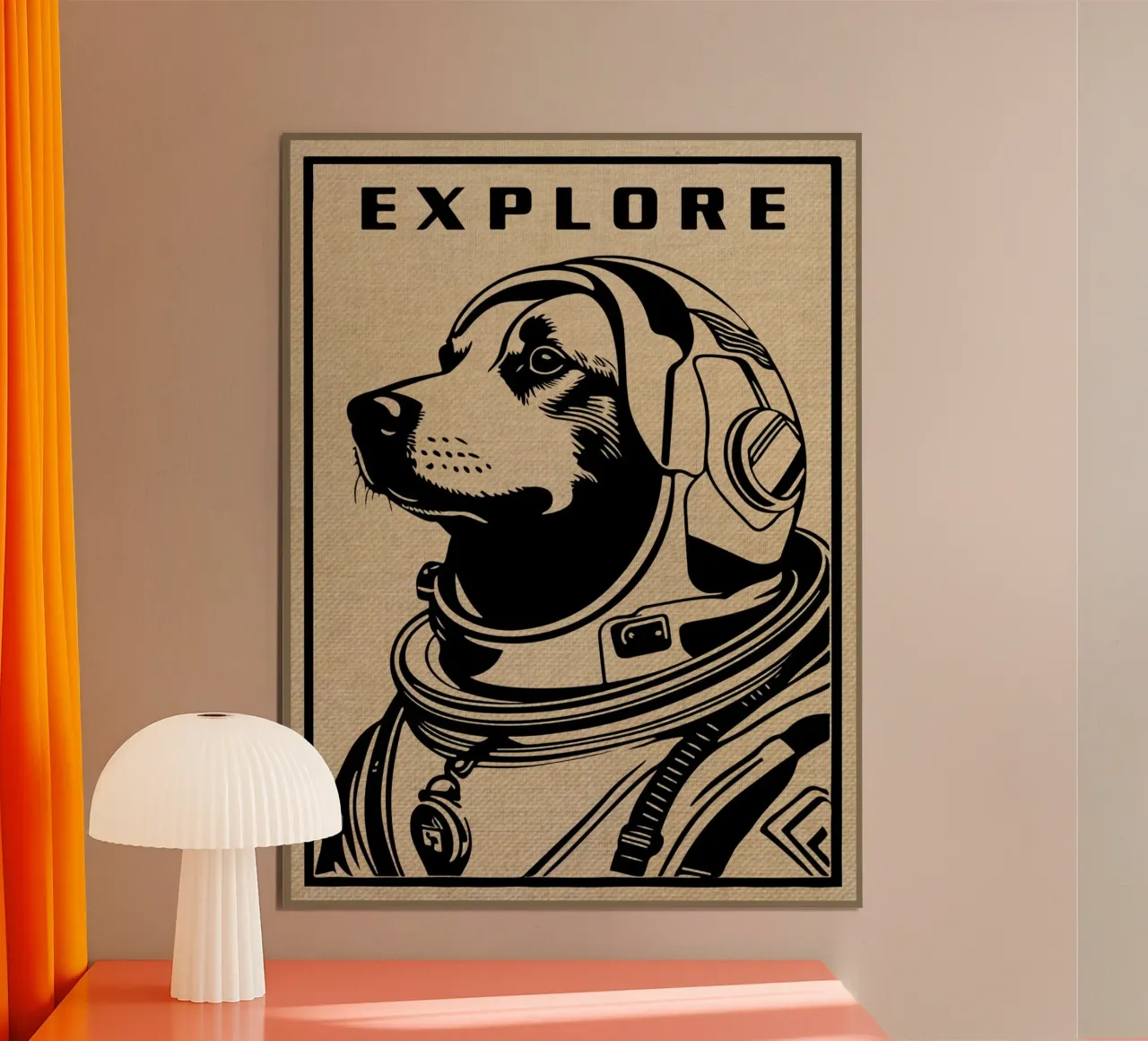 Esploratore Laika carta hahnemühle da GaryStudio