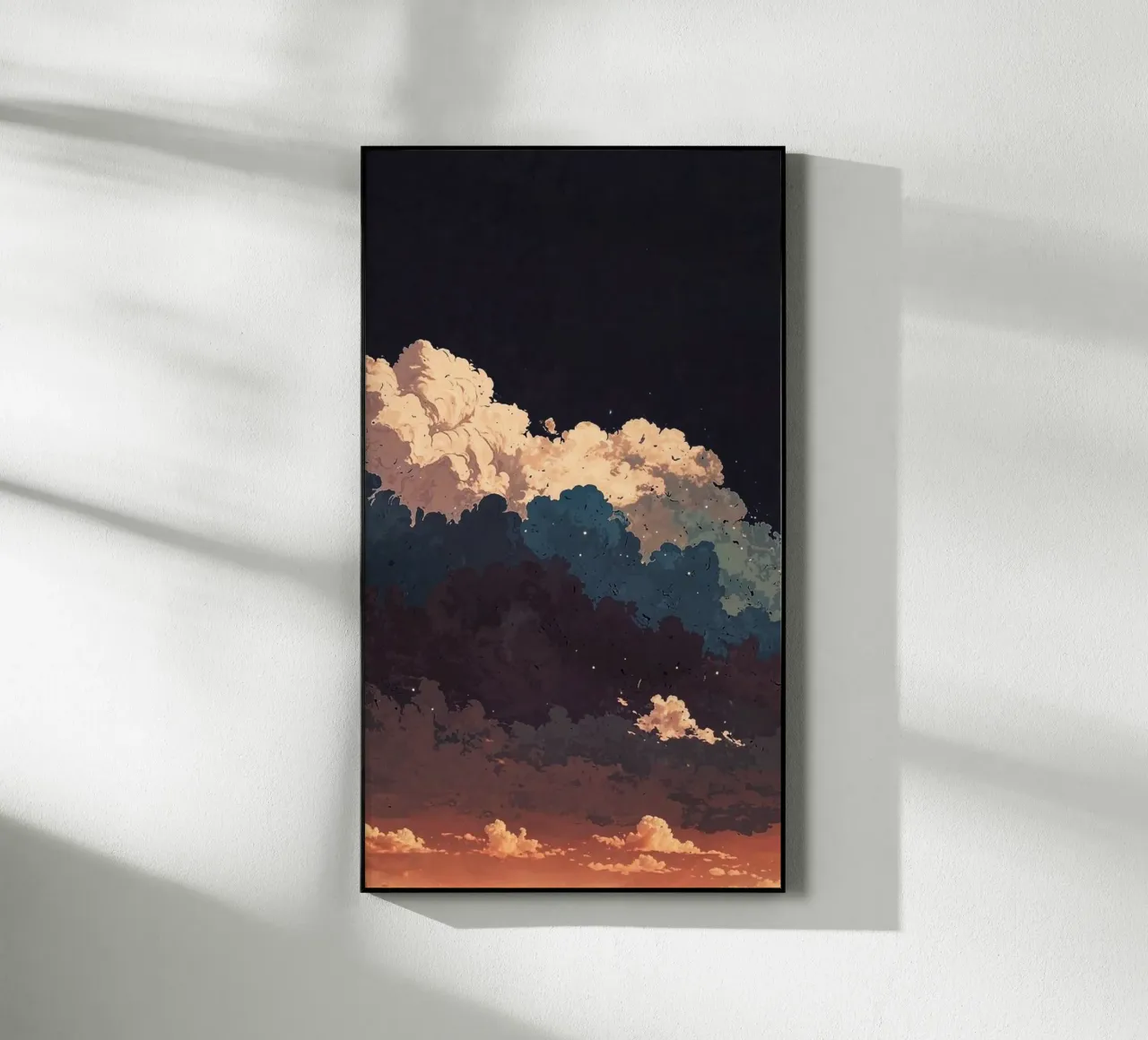 nature dusk cloudscape plexiglass da Histrol