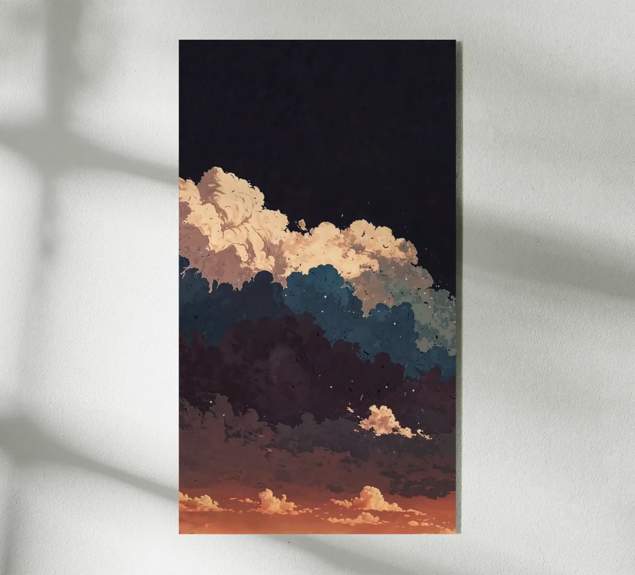 nature dusk cloudscape plexiglass da Histrol