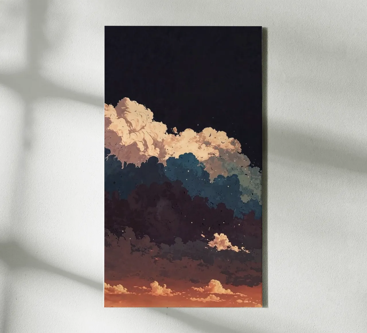 nature dusk cloudscape tela da Histrol