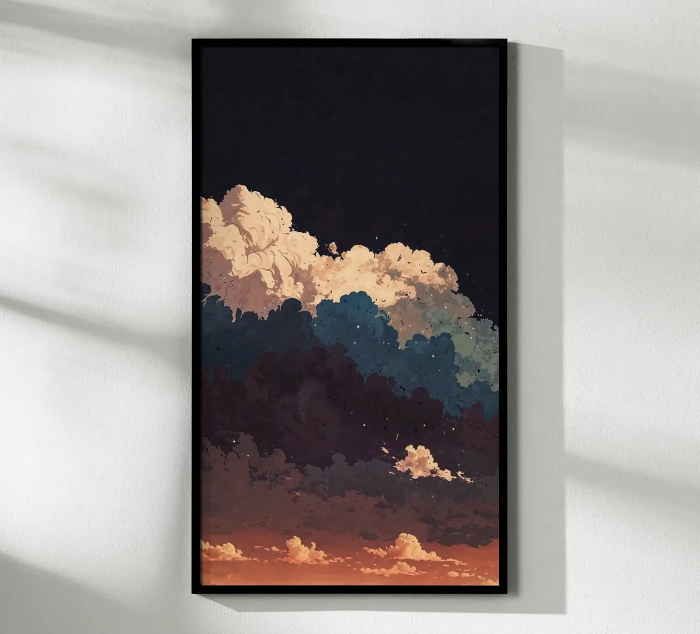 nature dusk cloudscape poster by Histrol