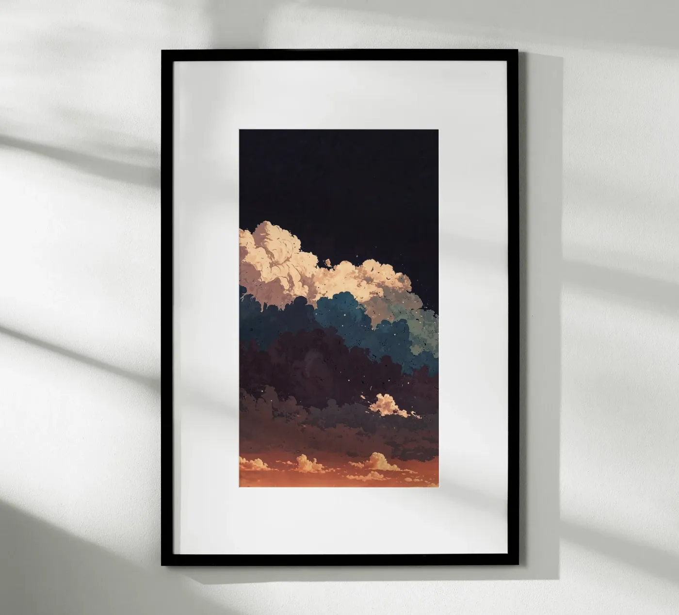 nature dusk cloudscape poster by Histrol