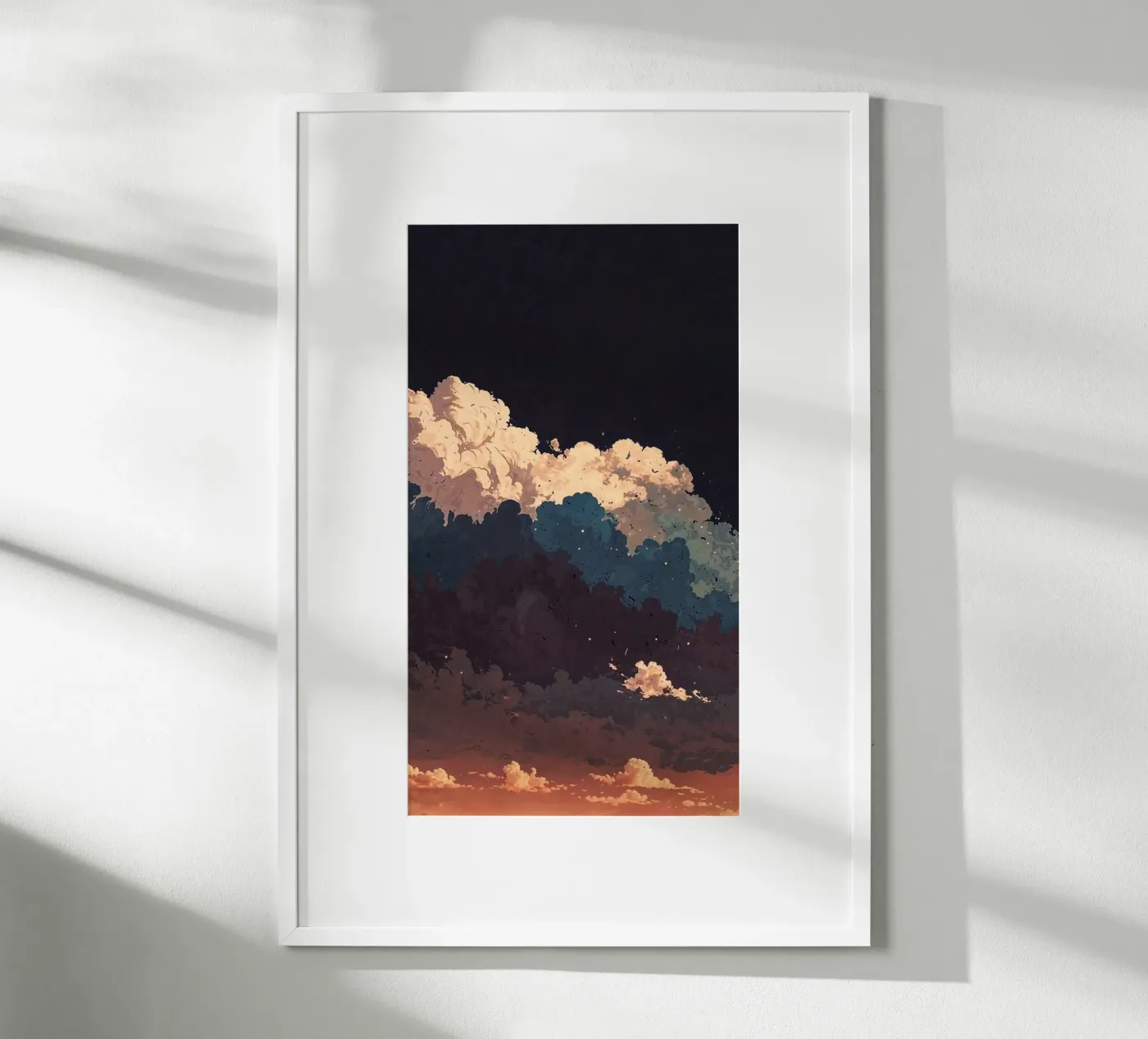 nature dusk cloudscape poster by Histrol