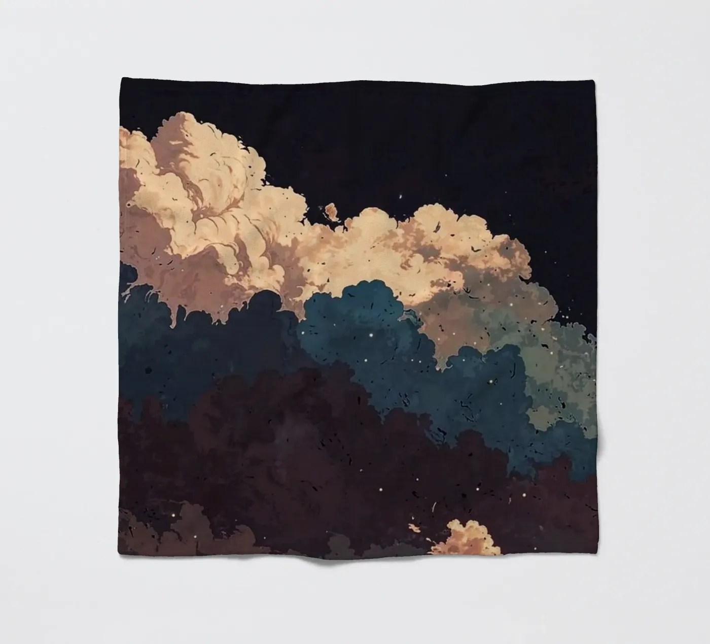 nature dusk cloudscape fleecedeken van Histrol