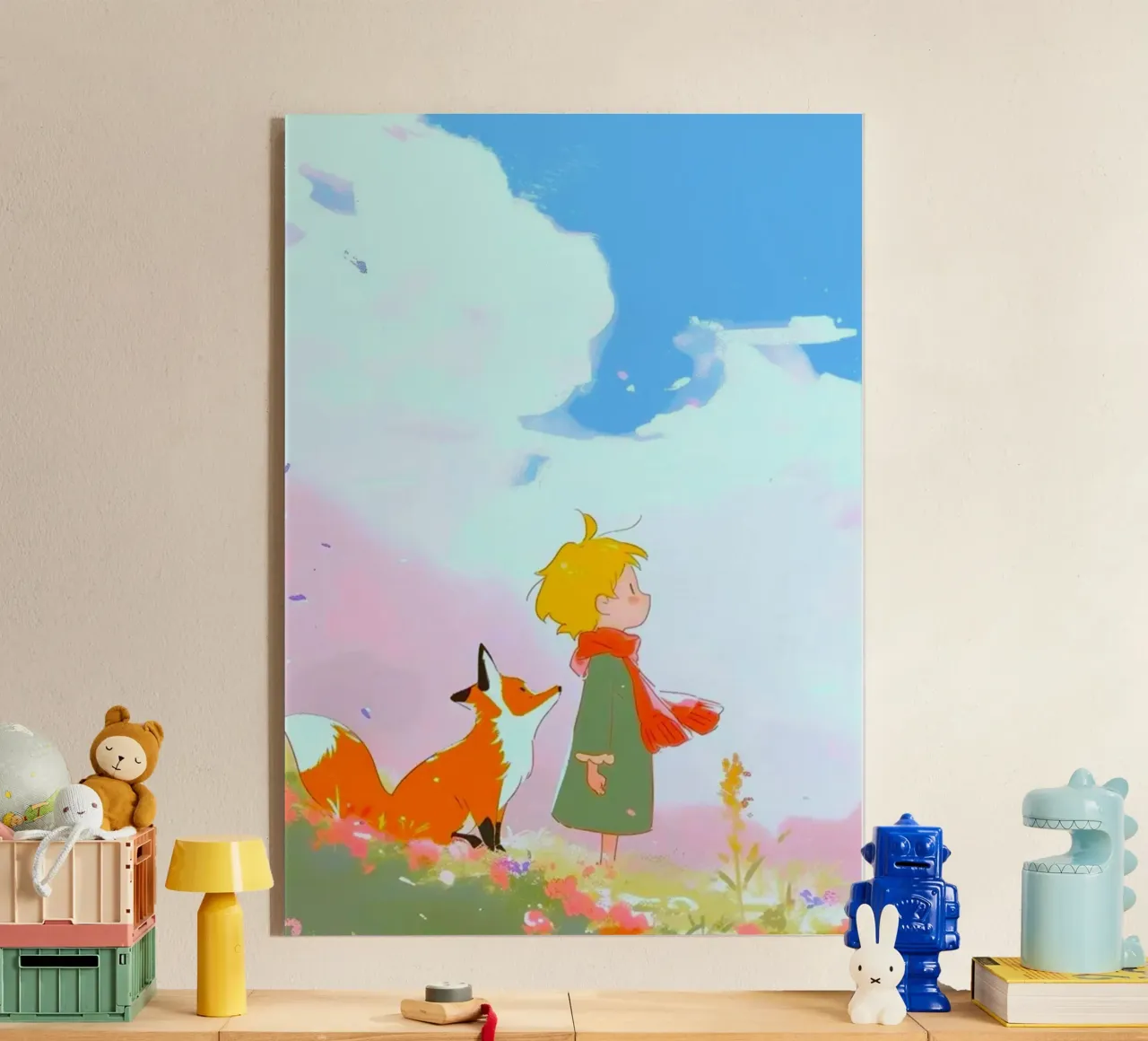 grass wildflowers plexiglass da prindy