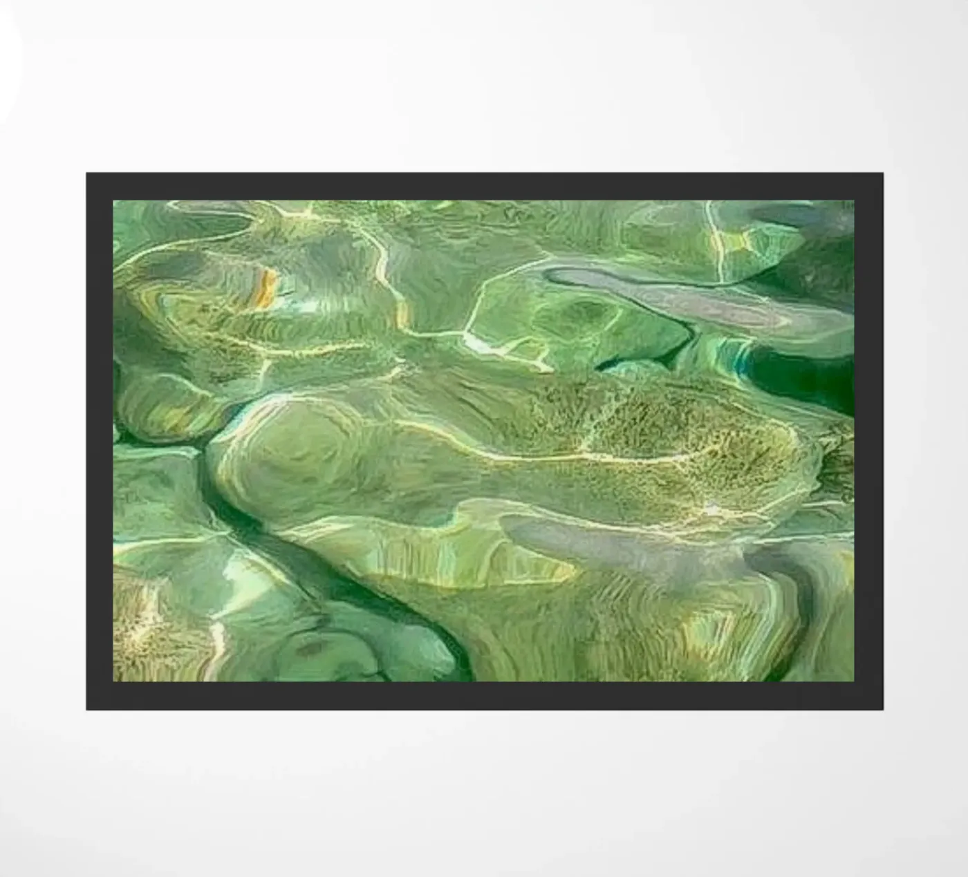 fluidity light transparency doormat by prindy