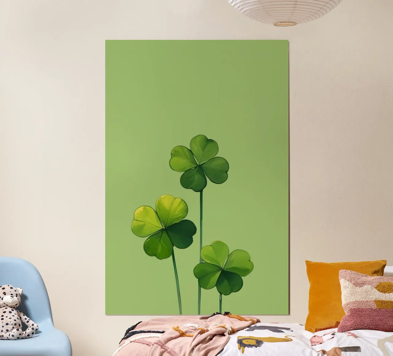 shamrock clover carta hahnemühle da prindy