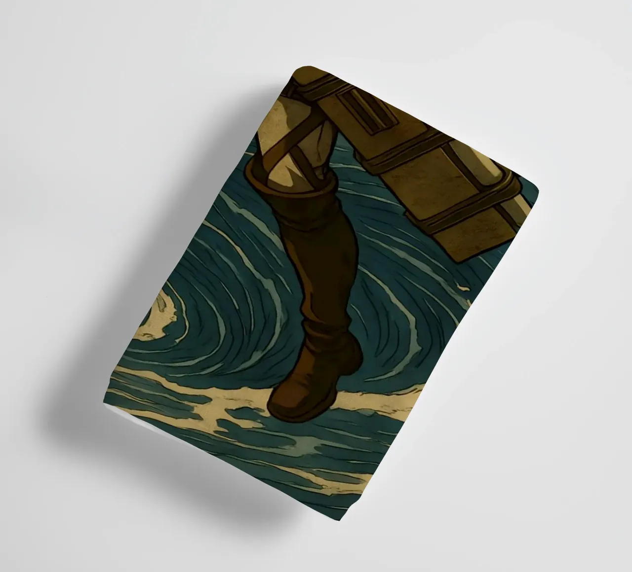 AOT Levi On Japan Wave asciugamano da bagno da KakiHanryJP