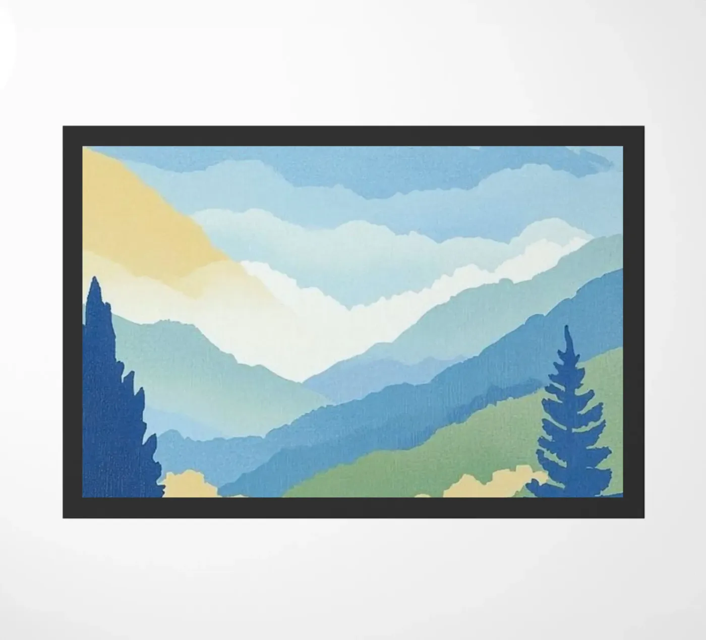 slopes foliage deurmat van Histrol