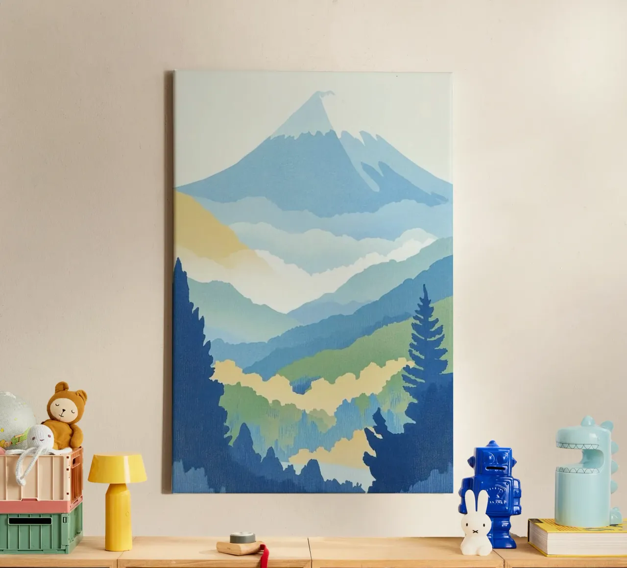 slopes foliage canvas by Histrol