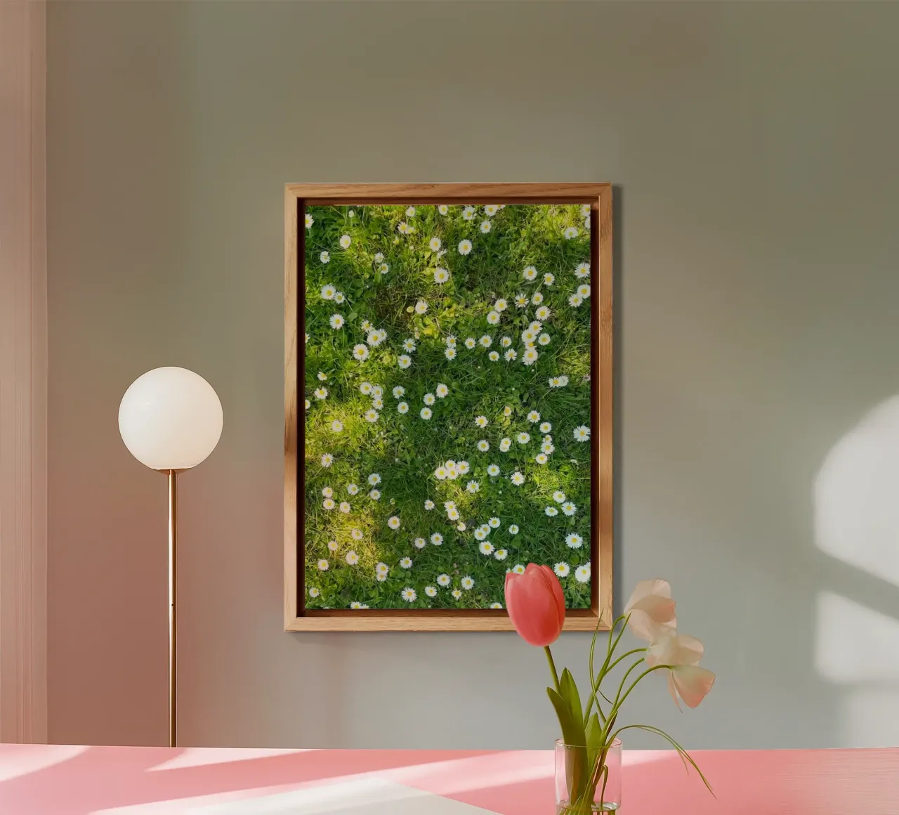 greenery plants light alluminio dibond da prindy