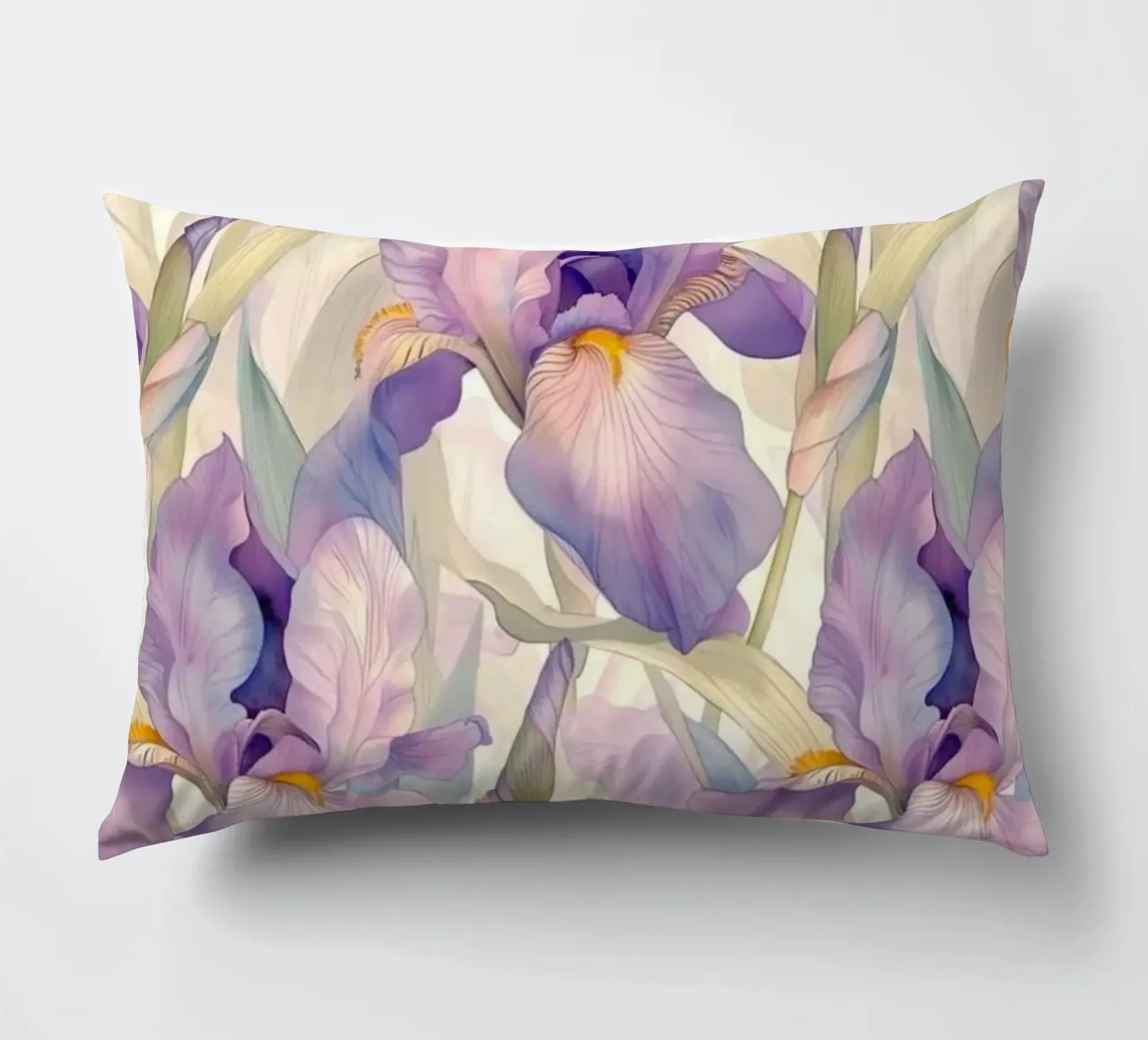 pastel blossom decorative cushion by Histrol