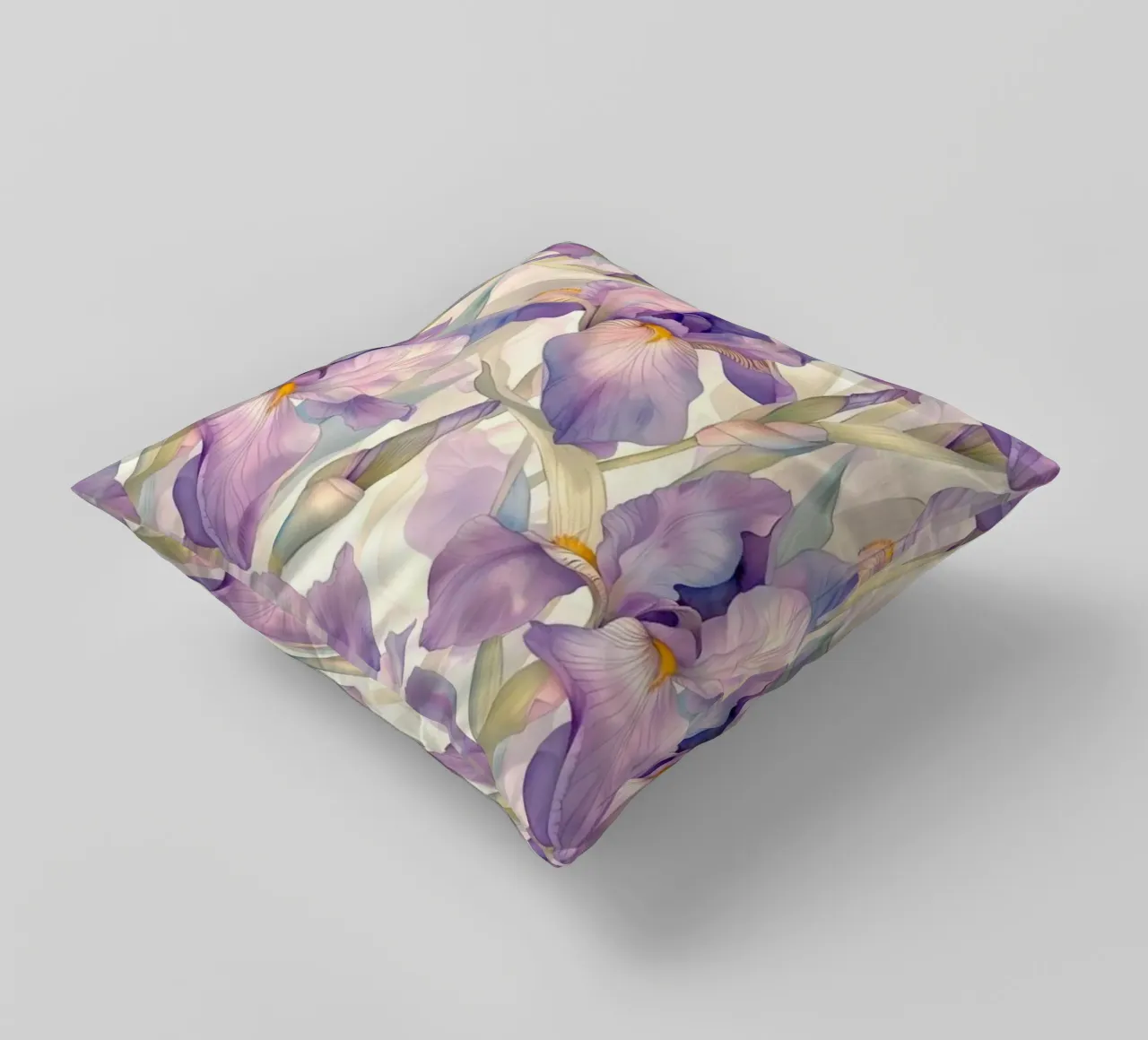 pastel blossom decorative cushion by Histrol