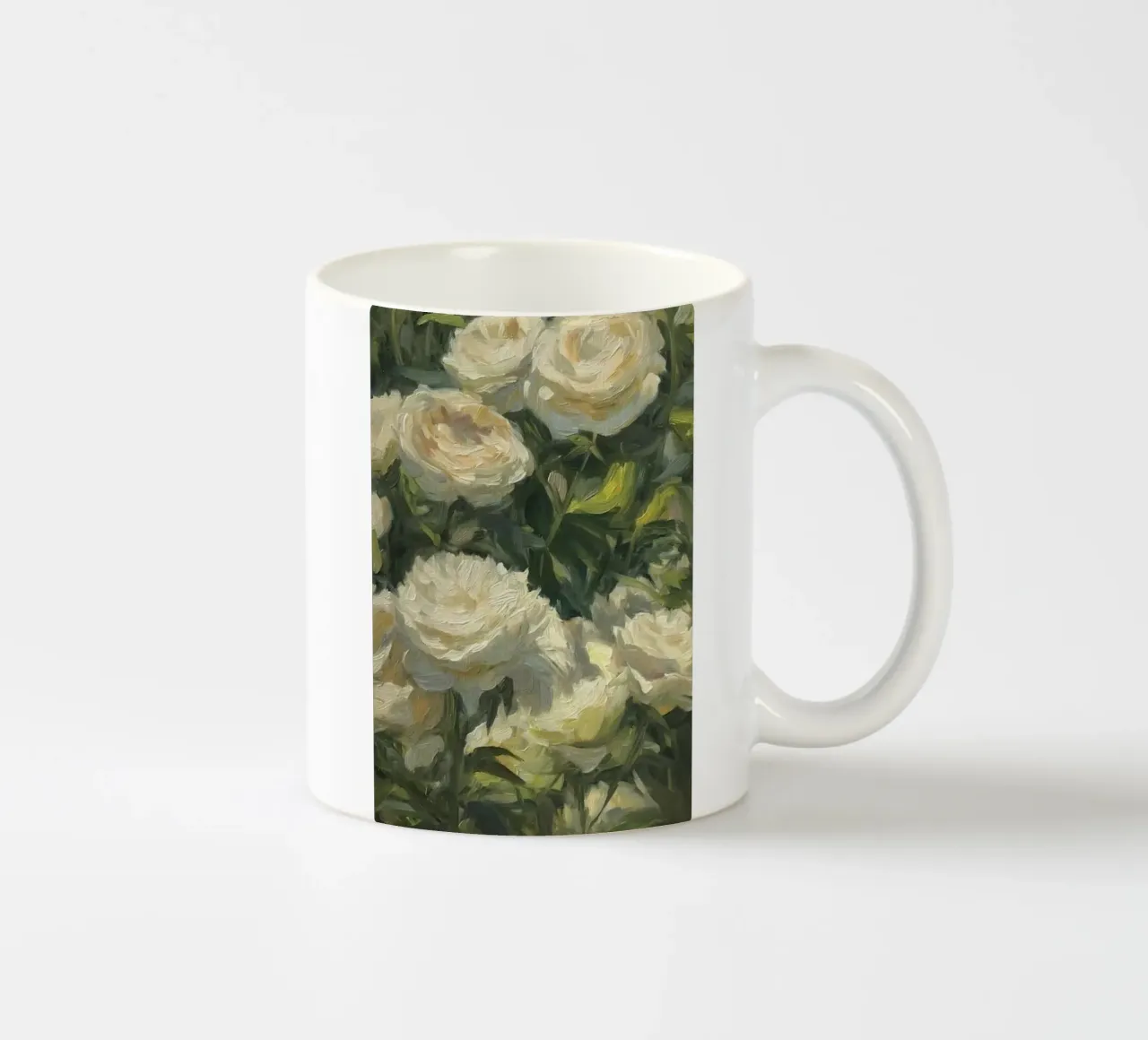 bloom greenery tazza in ceramica da prindy