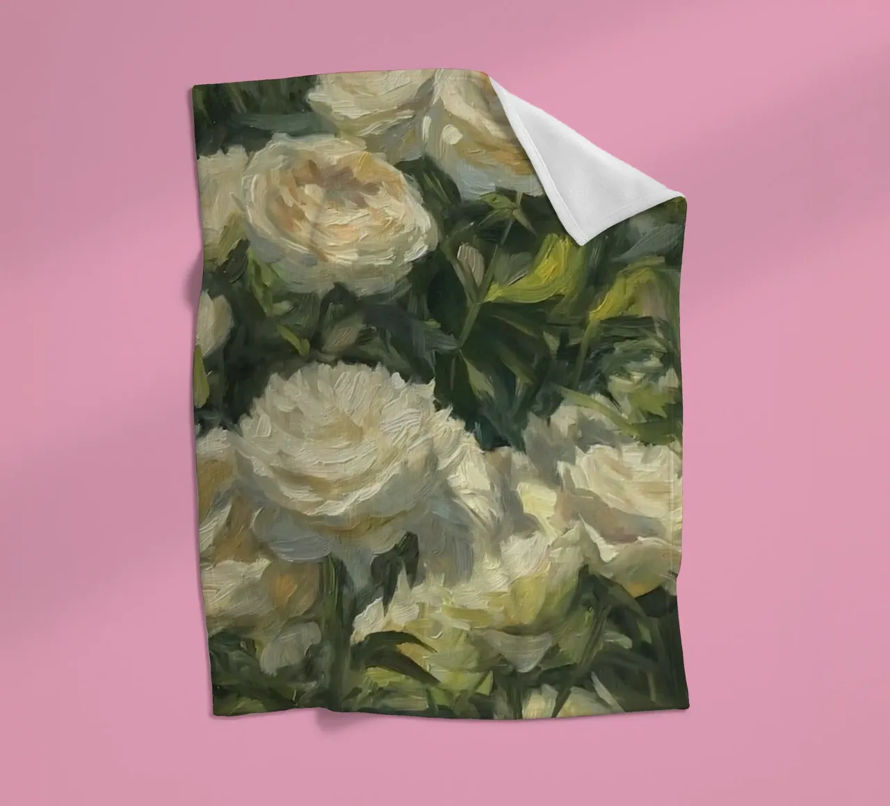 bloom greenery coperta in pile da prindy