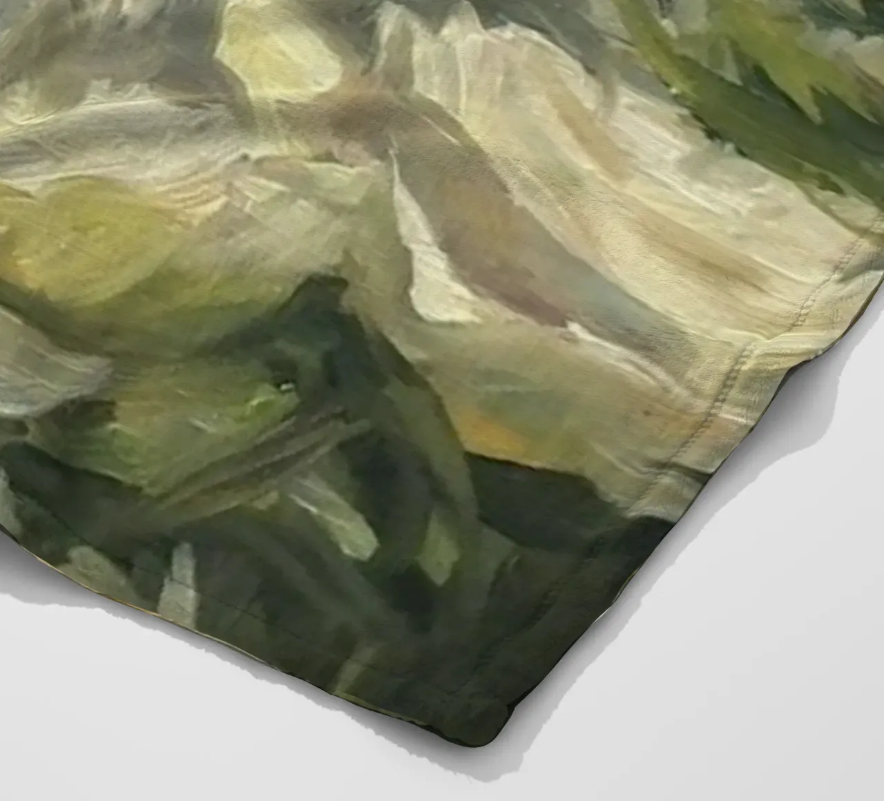 bloom greenery coperta in pile da prindy