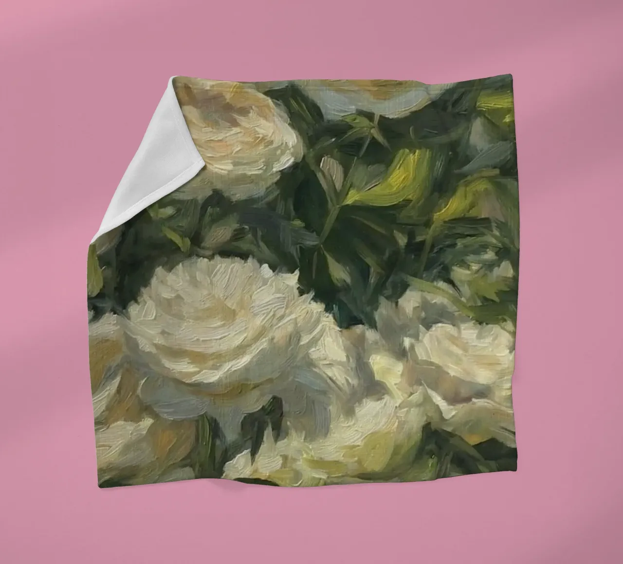 bloom greenery coperta in pile da prindy