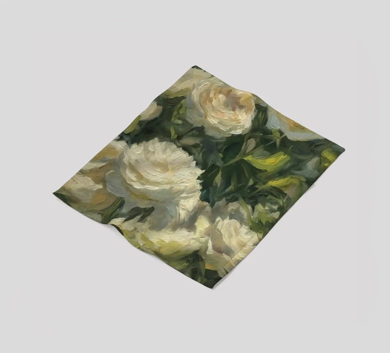 bloom greenery coperta in pile da prindy