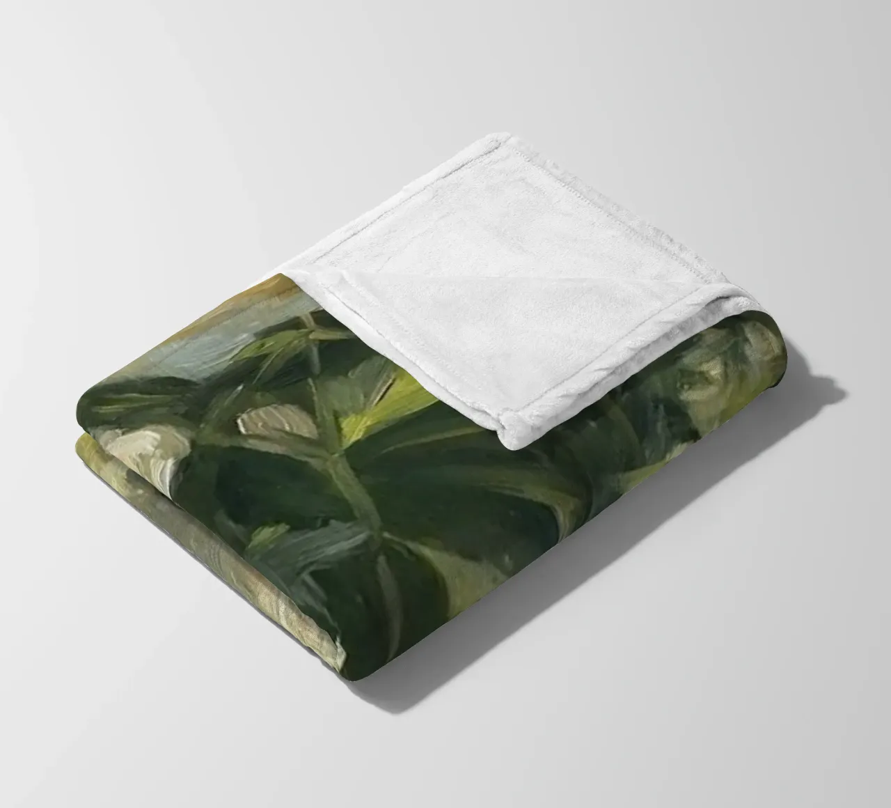 bloom greenery coperta in pile da prindy