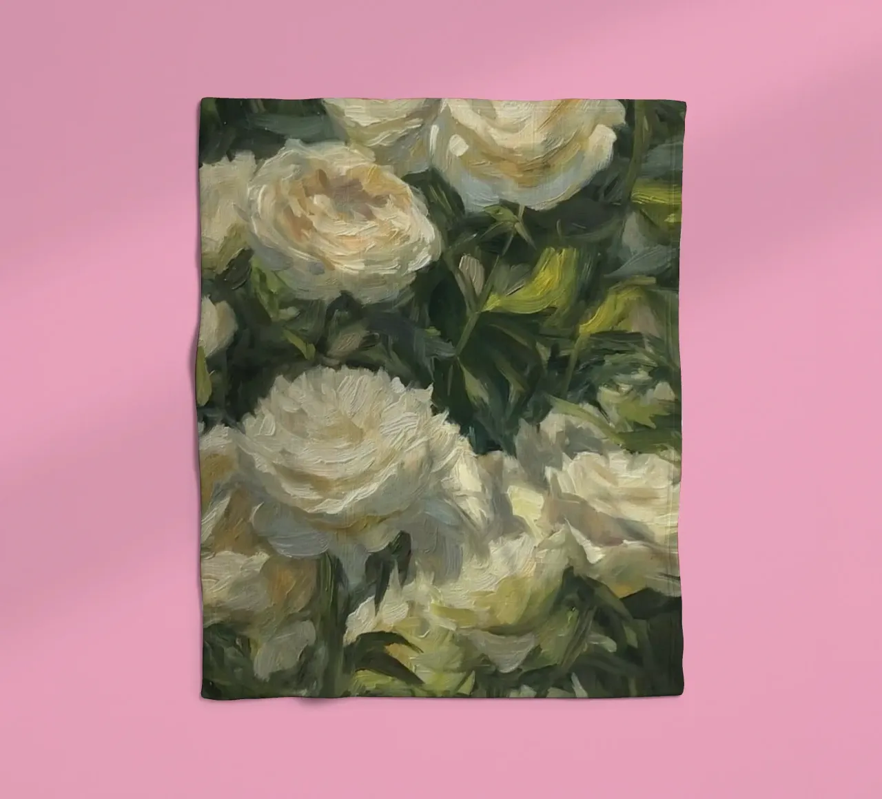 bloom greenery coperta in pile da prindy