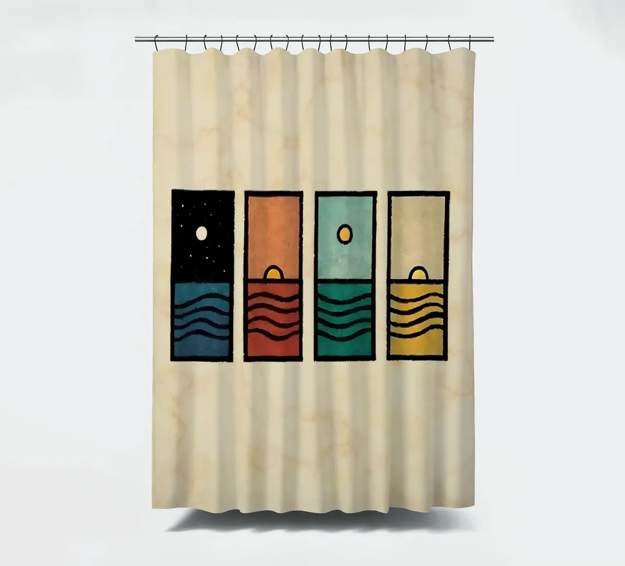 horizon rectangles tenda da doccia da prindy