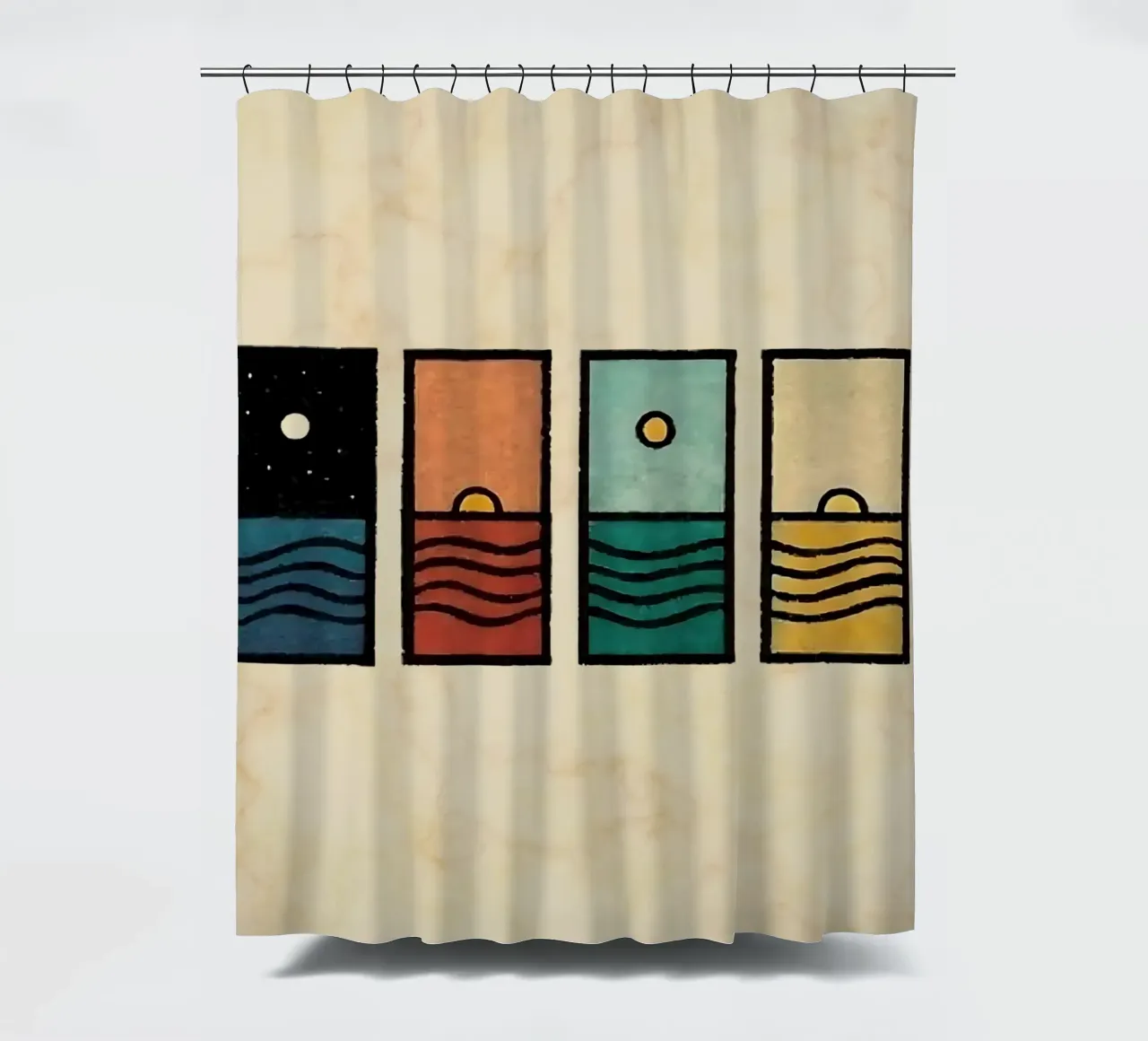 horizon rectangles tenda da doccia da prindy