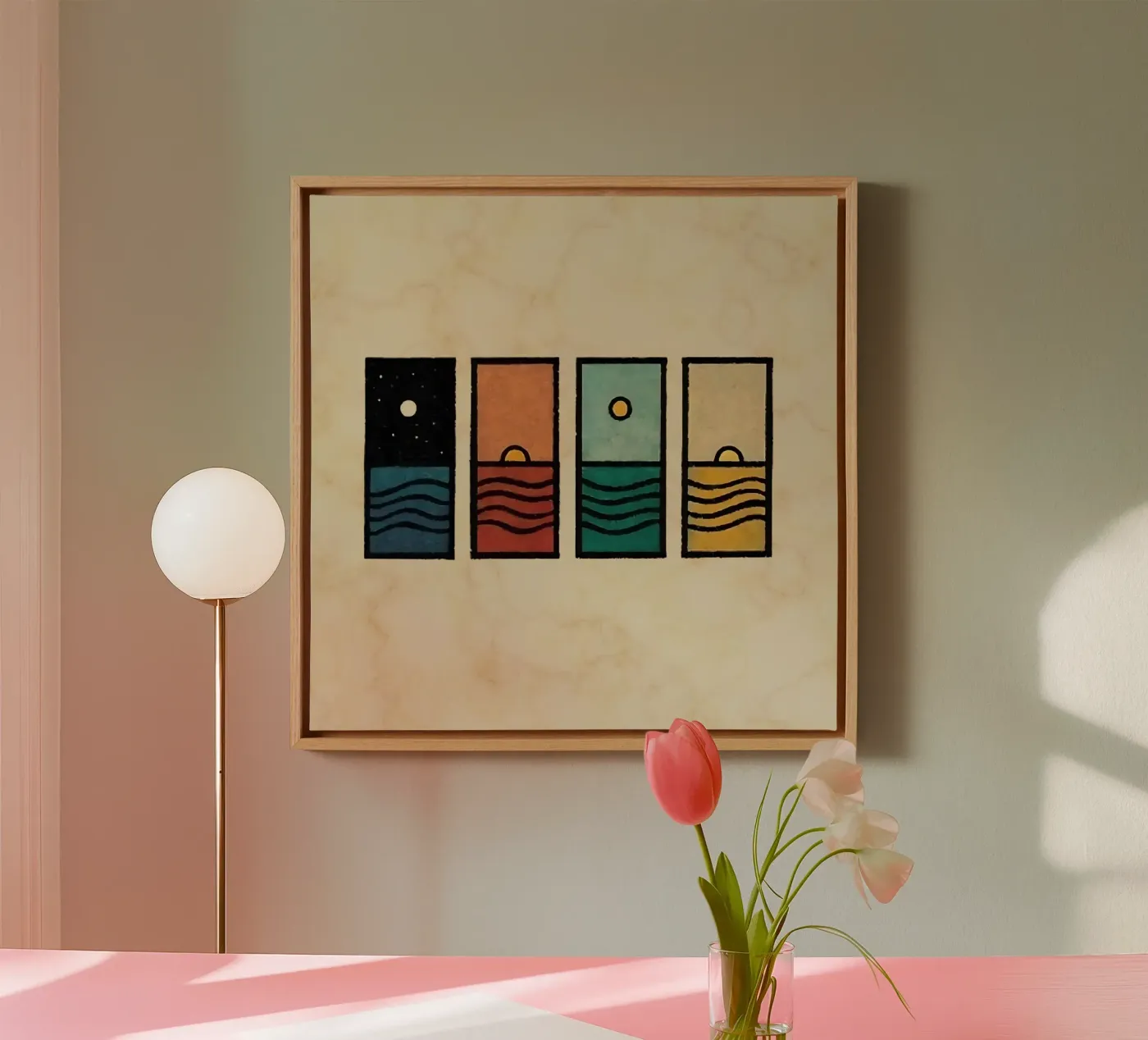 horizon rectangles tela da prindy