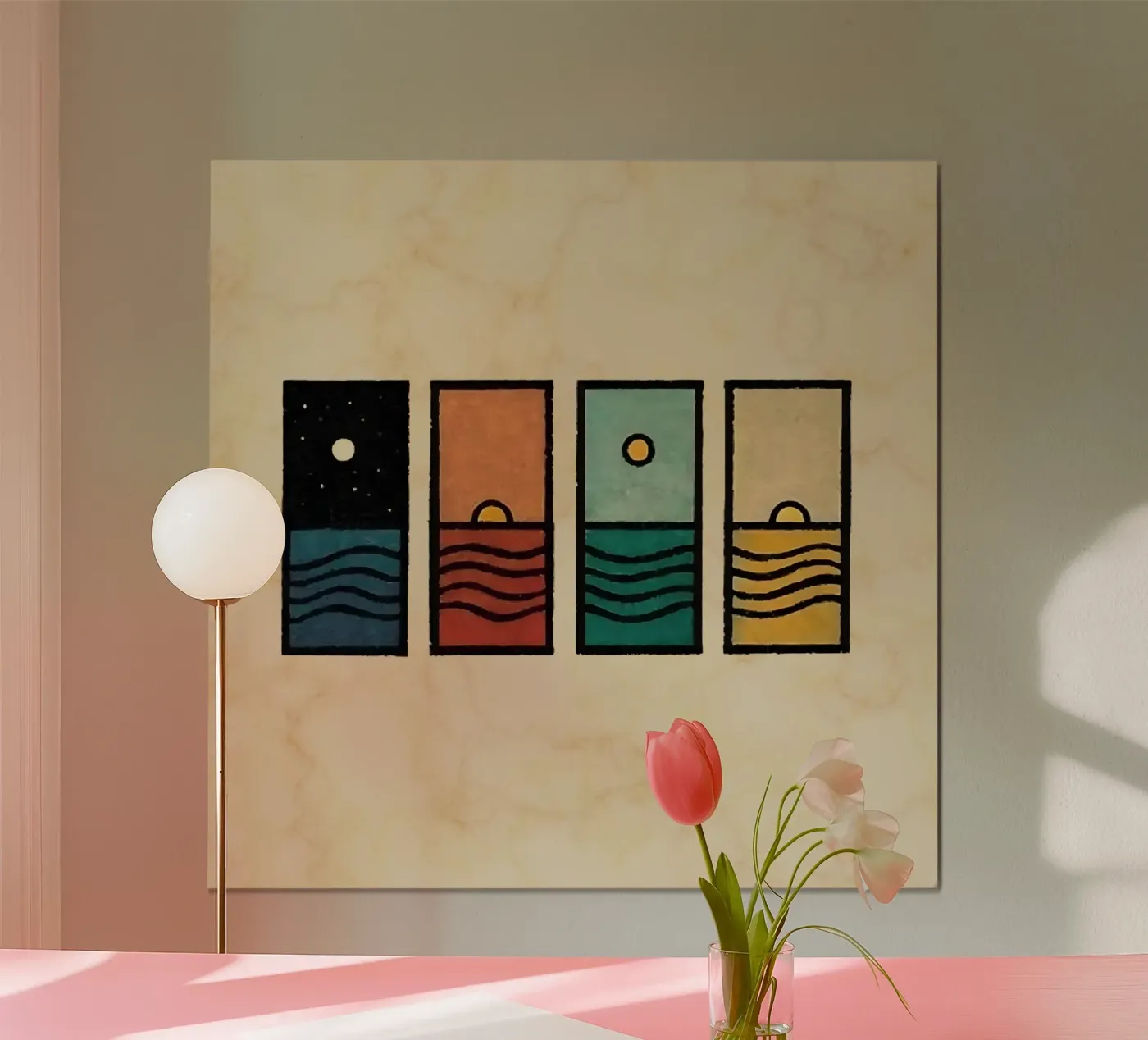 horizon rectangles poster da prindy