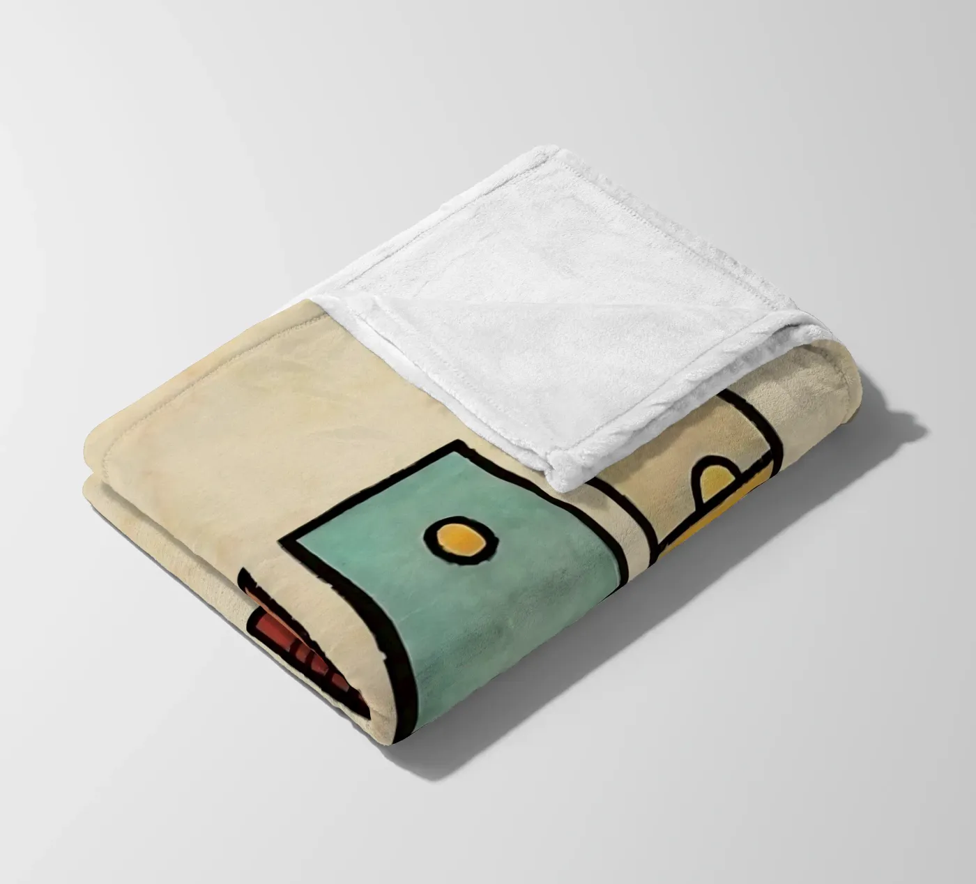 horizon rectangles Fleecedecke von prindy
